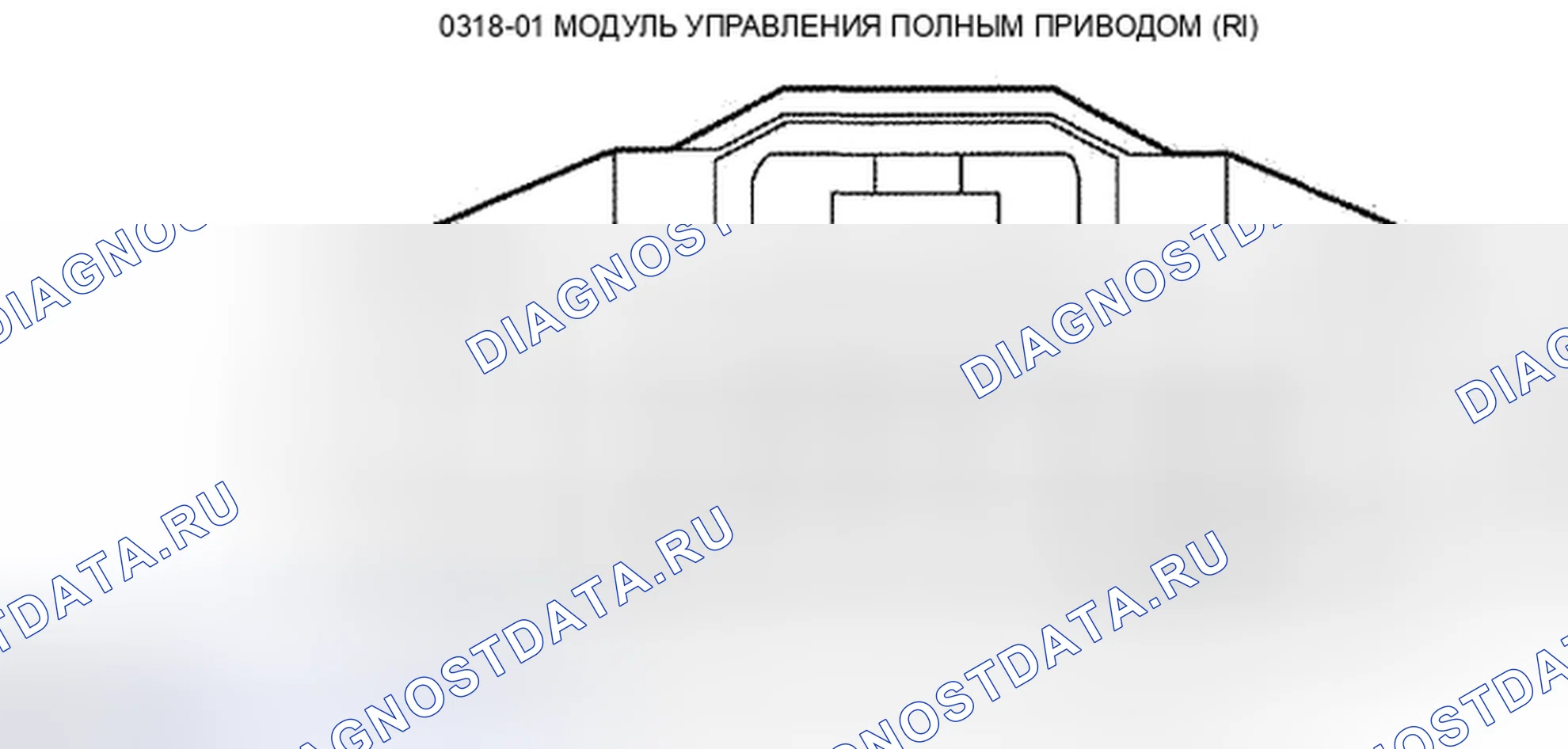 Рис. 21: ВИДЫ С ТОРЦА РАЗЪЕМА - СИСТЕМЫ ПОЛНОГО ПРИВОДА. Mazda Tribute II