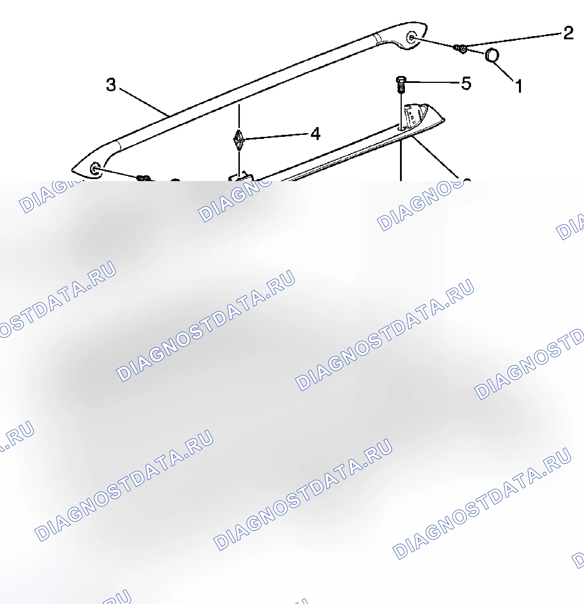 Рис. 17: Замена багажника (PRO V64). Chevrolet Uplander I final