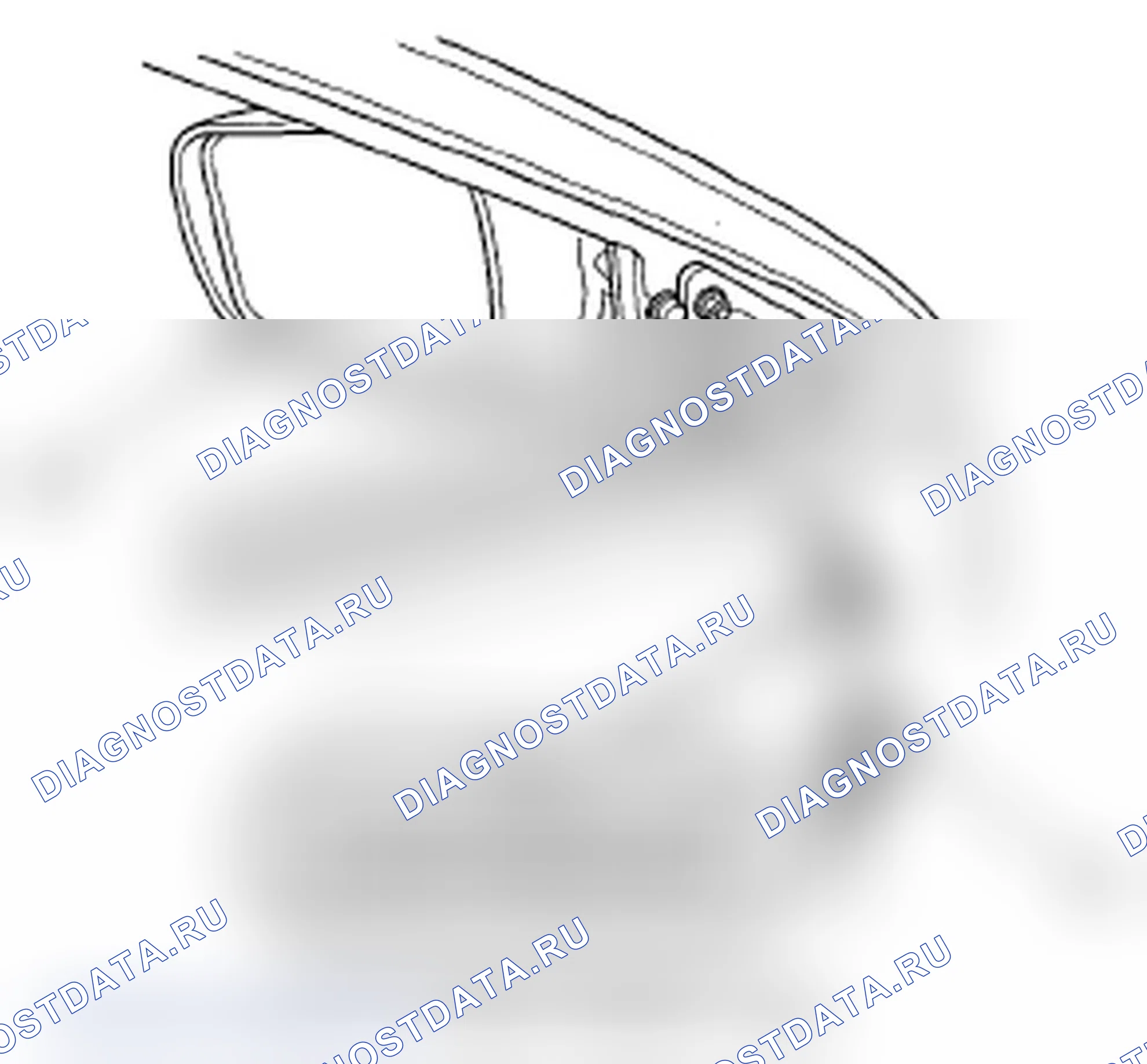 Рис. 4: Тест привода силового зеркала. Acura RL II