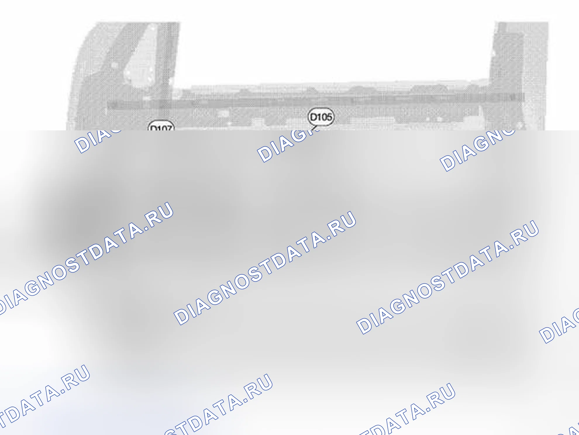 Рис. 65: ЖГУТ ПРАВОЙ ПЕРЕДНЕЙ ДВЕРИ. Honda Odyssey I