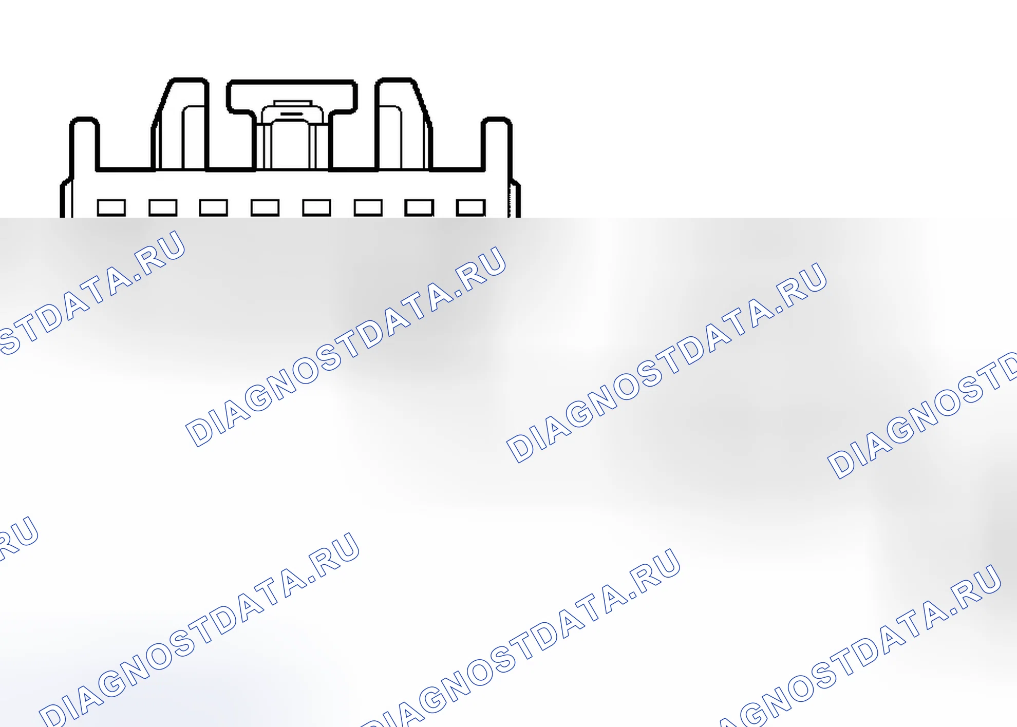 Рис. 168: диагностический тест F: АВТОЛАМПЫ НЕ РАБОТАЮТ. Ford Pickup F350 Super Duty 