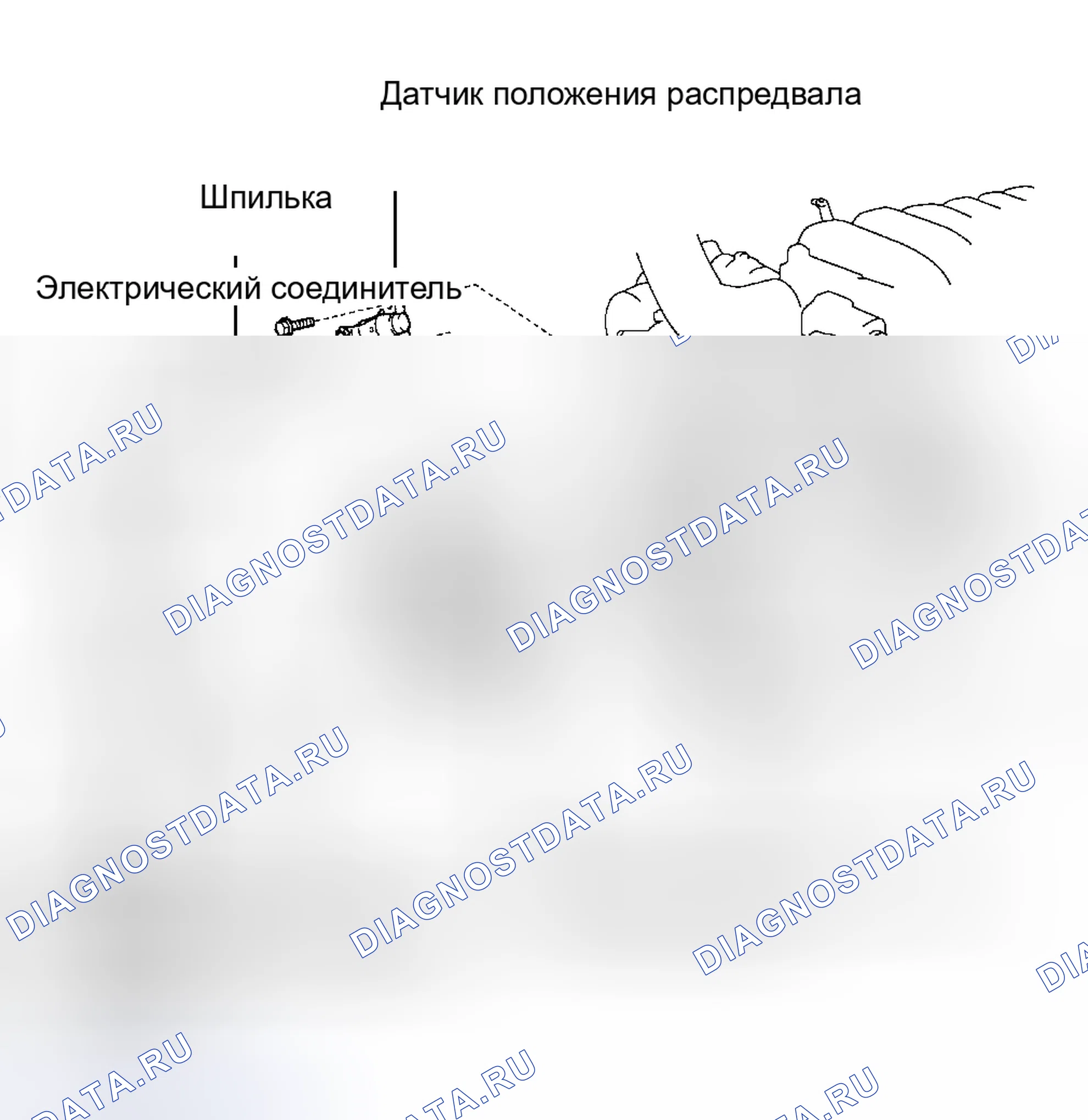 Рис. 32: Демонтаж и монтаж (Land Cruiser и Tundra 4.7L V8). Toyota Avalon XX20