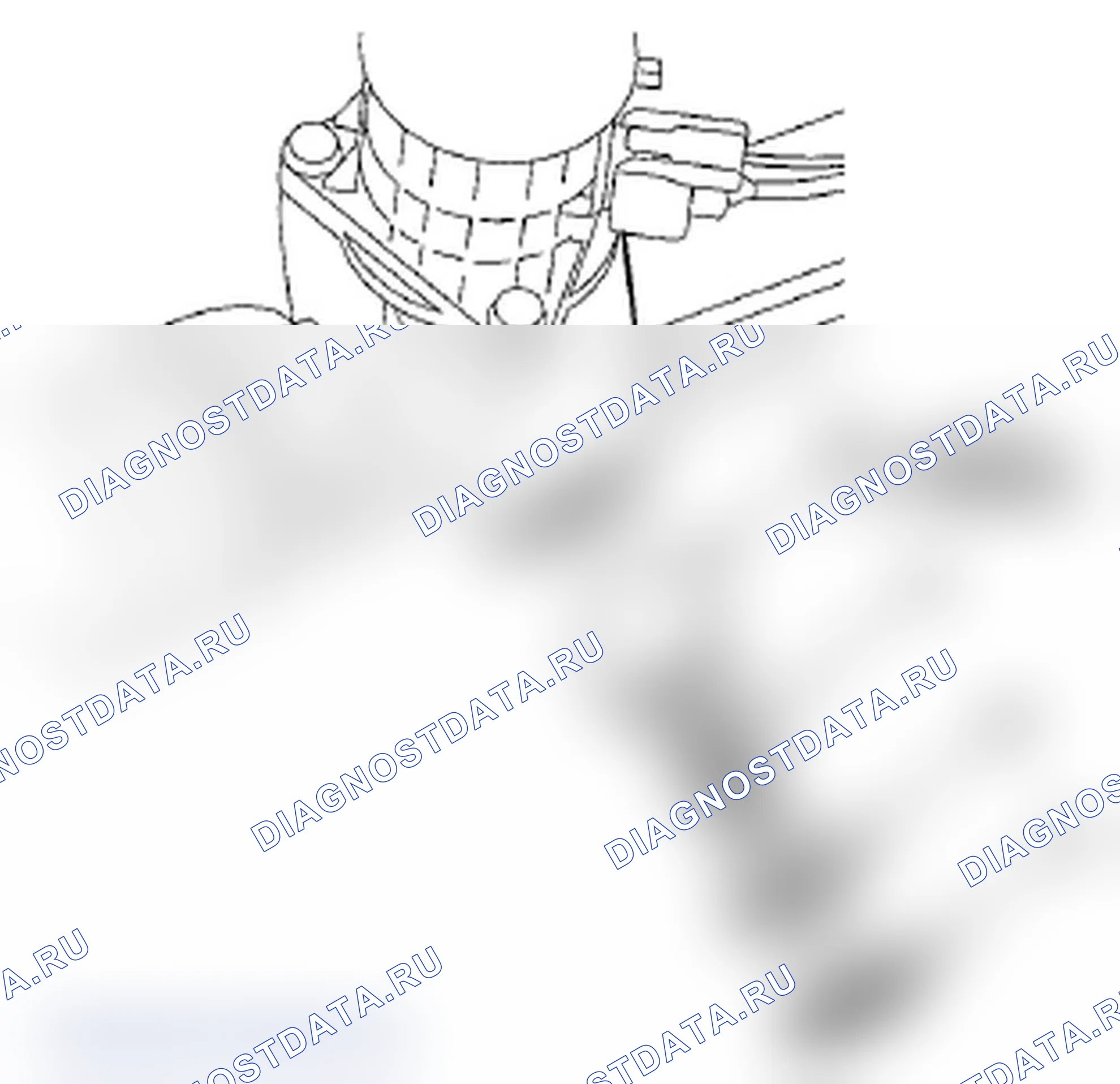 Рис. 166: Демонтаж/монтаж направляющих штативов. Acura TL IV