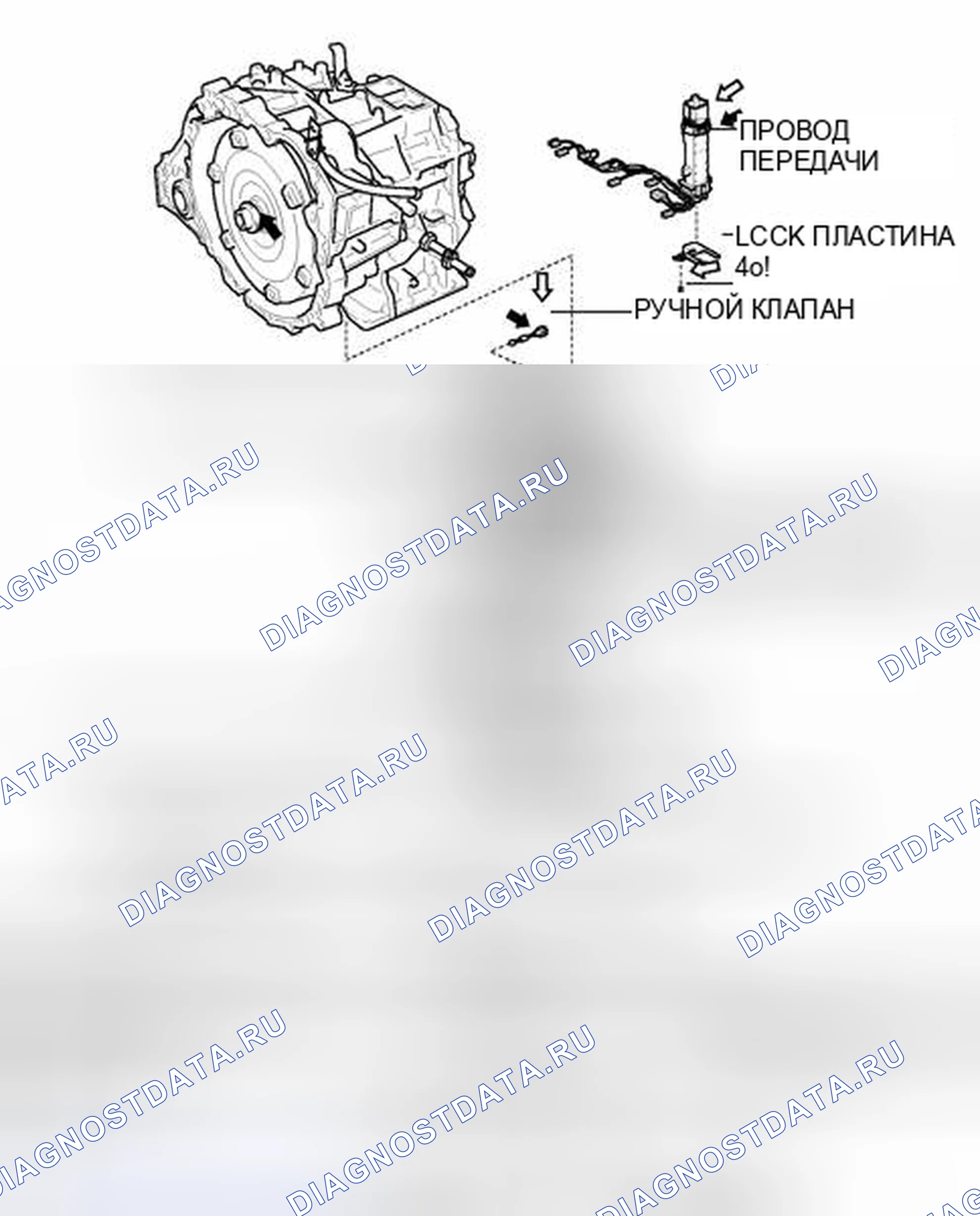 Рис. 183: ИЛЛЮСТРАЦИЯ. Toyota Avalon XX40