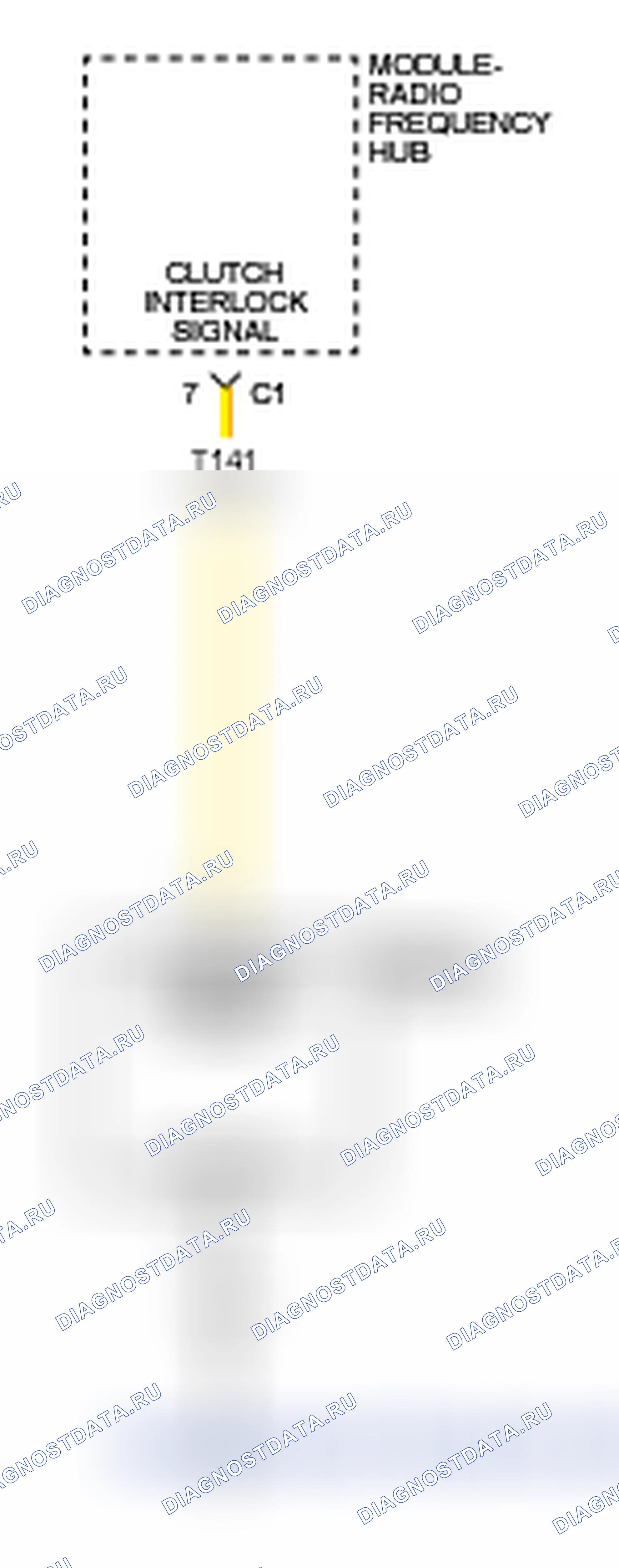 Рис. 176: P0830-01-ПЕДАЛЬНЫЙ ПЕРЕКЛЮЧАТЕЛЬ СЦЕПЛЕНИЯ - ОБЩАЯ НЕИСПРАВНОСТЬ ЭЛЕКТРООБОРУДОВАНИЯ. RAM 1500 IV