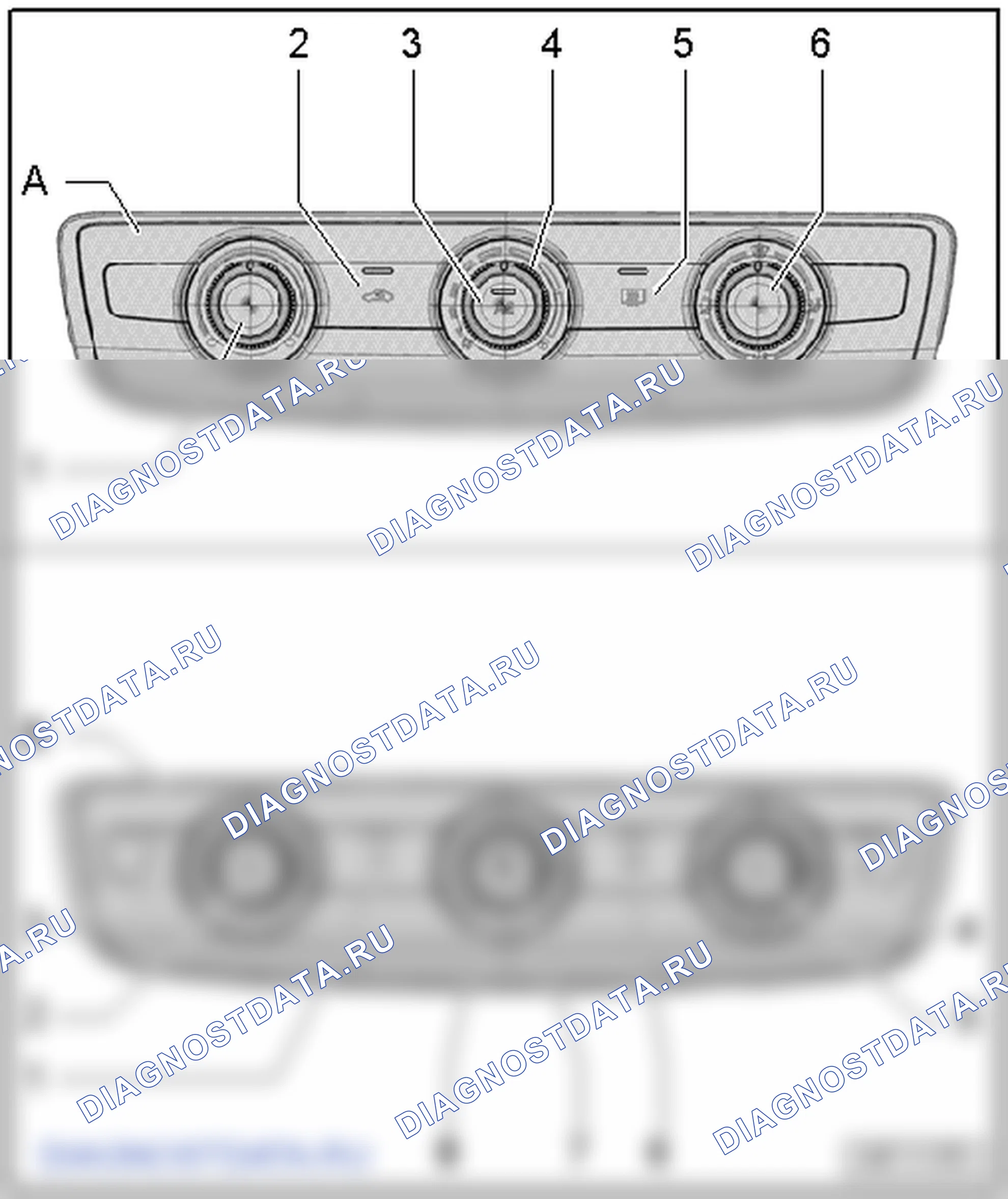 Панель управления и индикации. Audi A3 8V