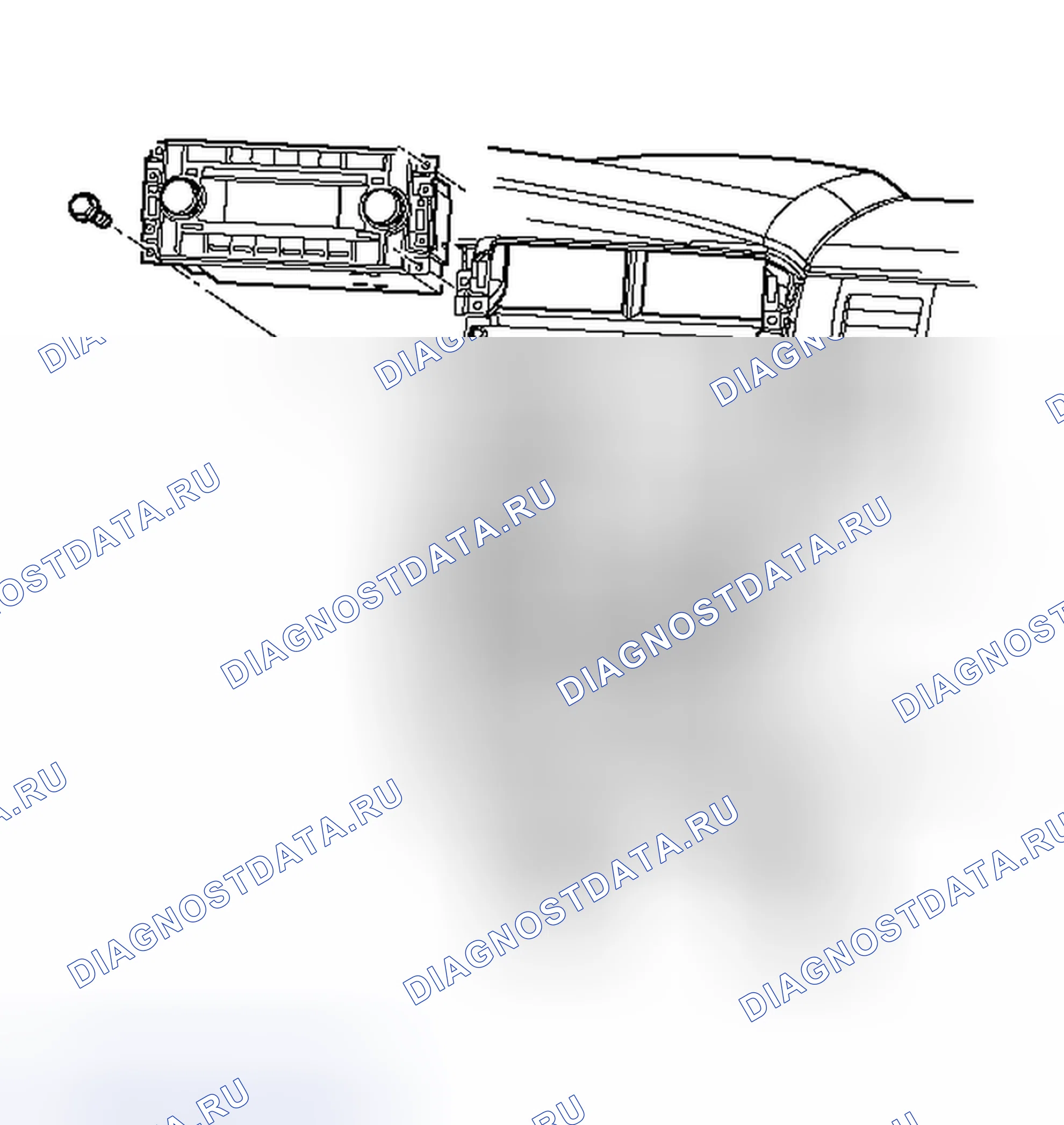Рис. 132: РАДИОПРИЕМНИК. Dodge Durango II рестайлинг