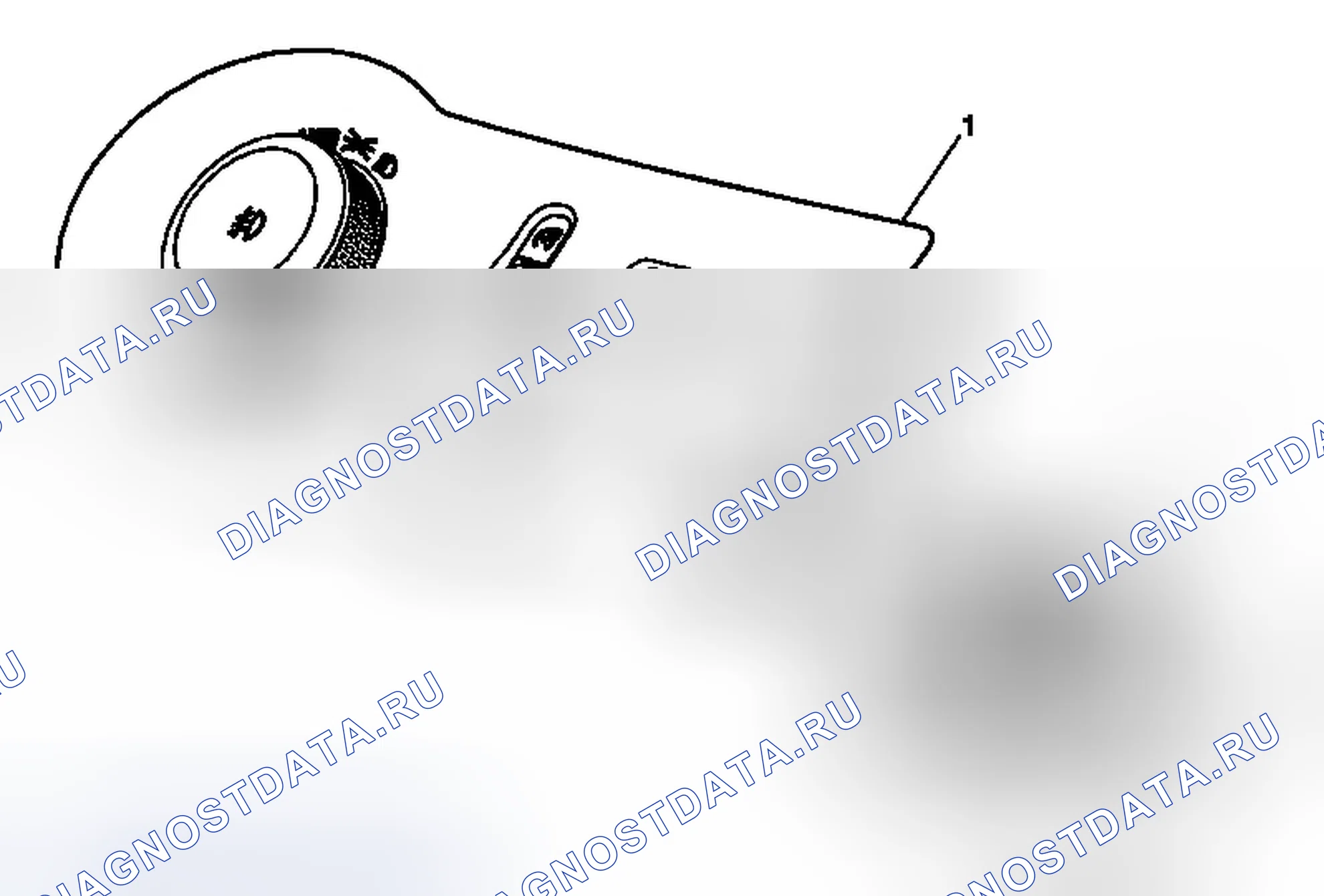 Рис. 10: Замена переключателя диммера на лобовом стекле. Buick LaCrosse II