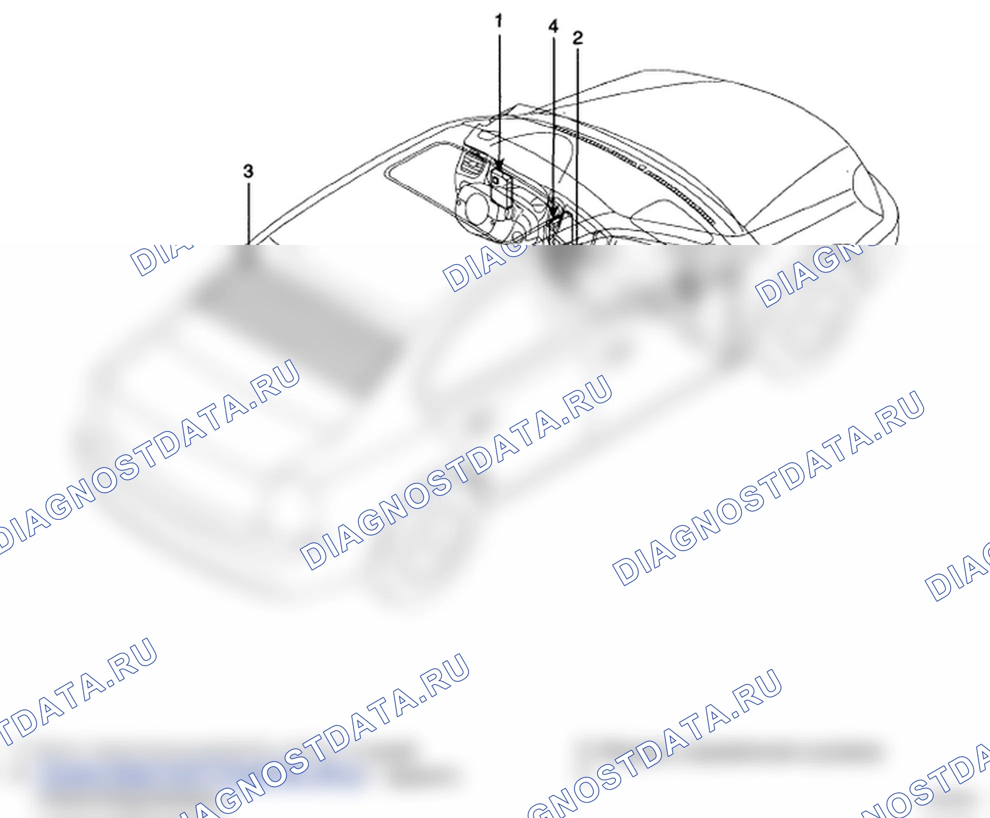 Рис. 1: РАСПОЛОЖЕНИЕ КОМПОНЕНТОВ. Hyundai Accent III