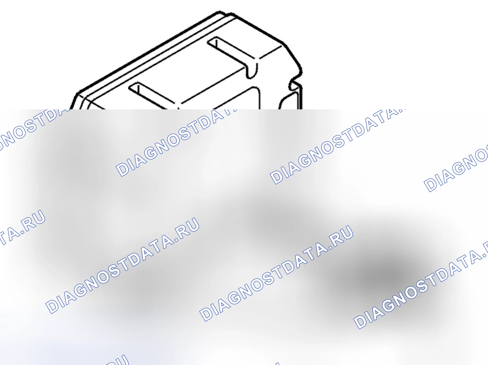 Рис. 84: Установка модуля управления ROPS и разъема. Volvo C70 I