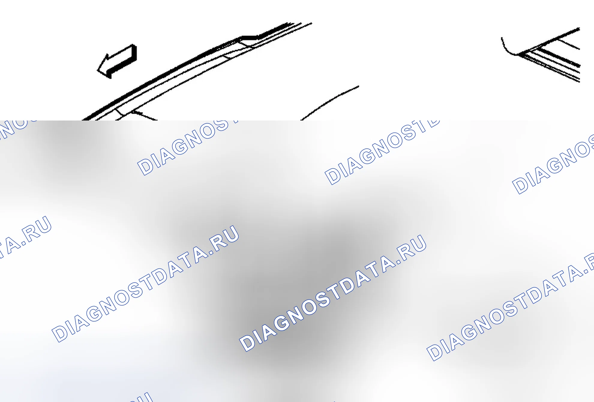 Рис. 74: Замена консоли крыши. Chevrolet Captiva I рестайлинг 2