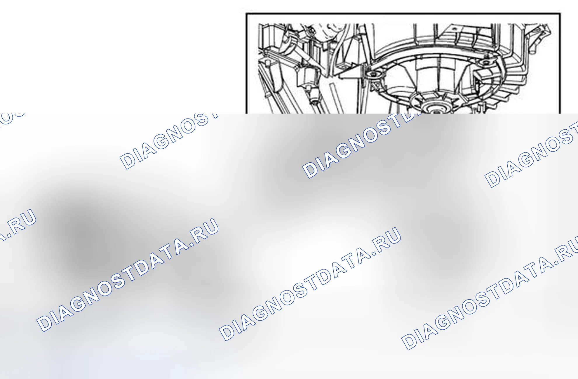 Рис. 10: Замена модуля управления двигателем воздуходувки. Chevrolet Impala IX