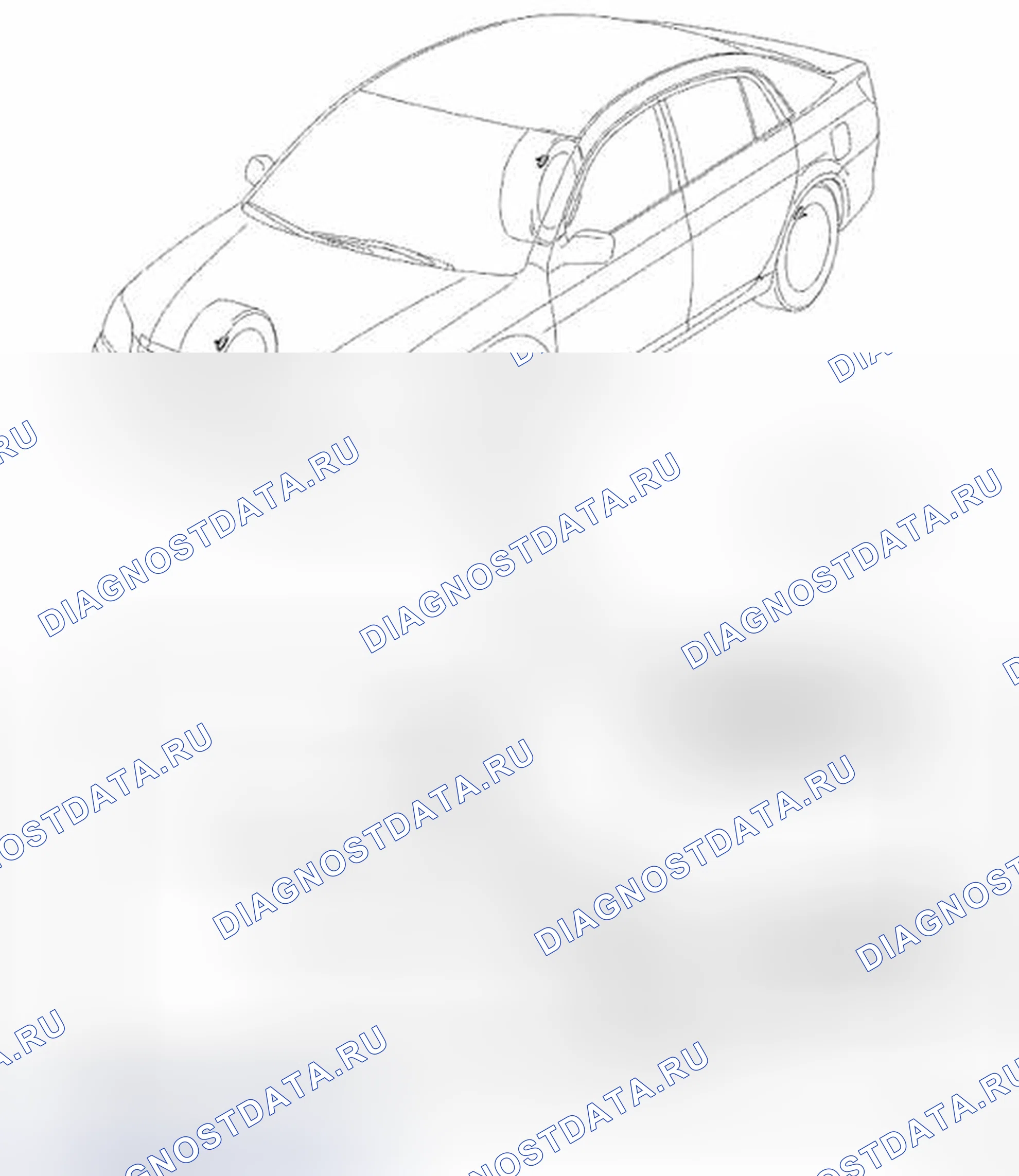 Рис. 35: КОМПОНЕНТЫ. Toyota Avalon XX30 рестайлинг