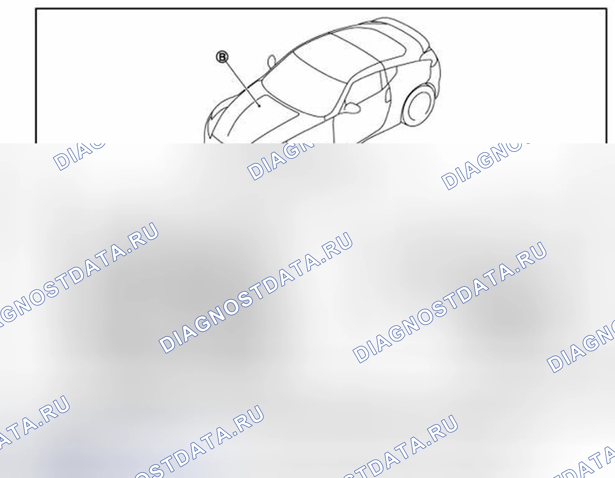 Рис. 73: Расположение компонентов. Honda MDX I