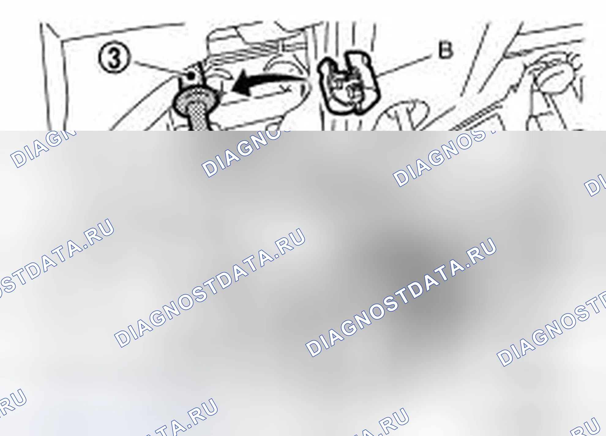 Рис. 8: ДЕМОНТАЖ. Infiniti FX35 II