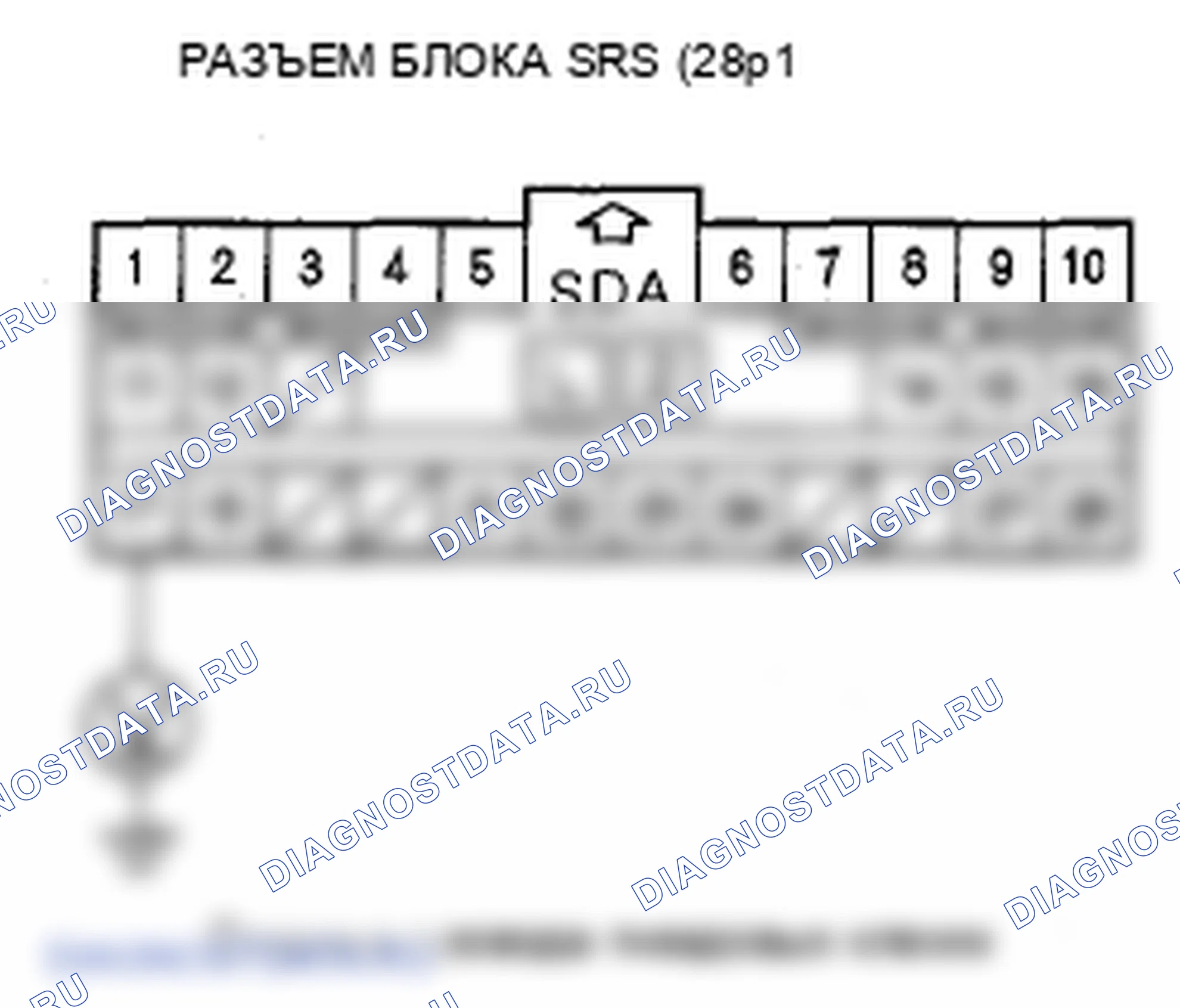 Рис. 171: расшифровка кода ошибки A1-1x (" x " может быть от 0 до 9 или от A до F): Неисправный источник питания (линия Va). Honda S2000 AP2 рестайлинг