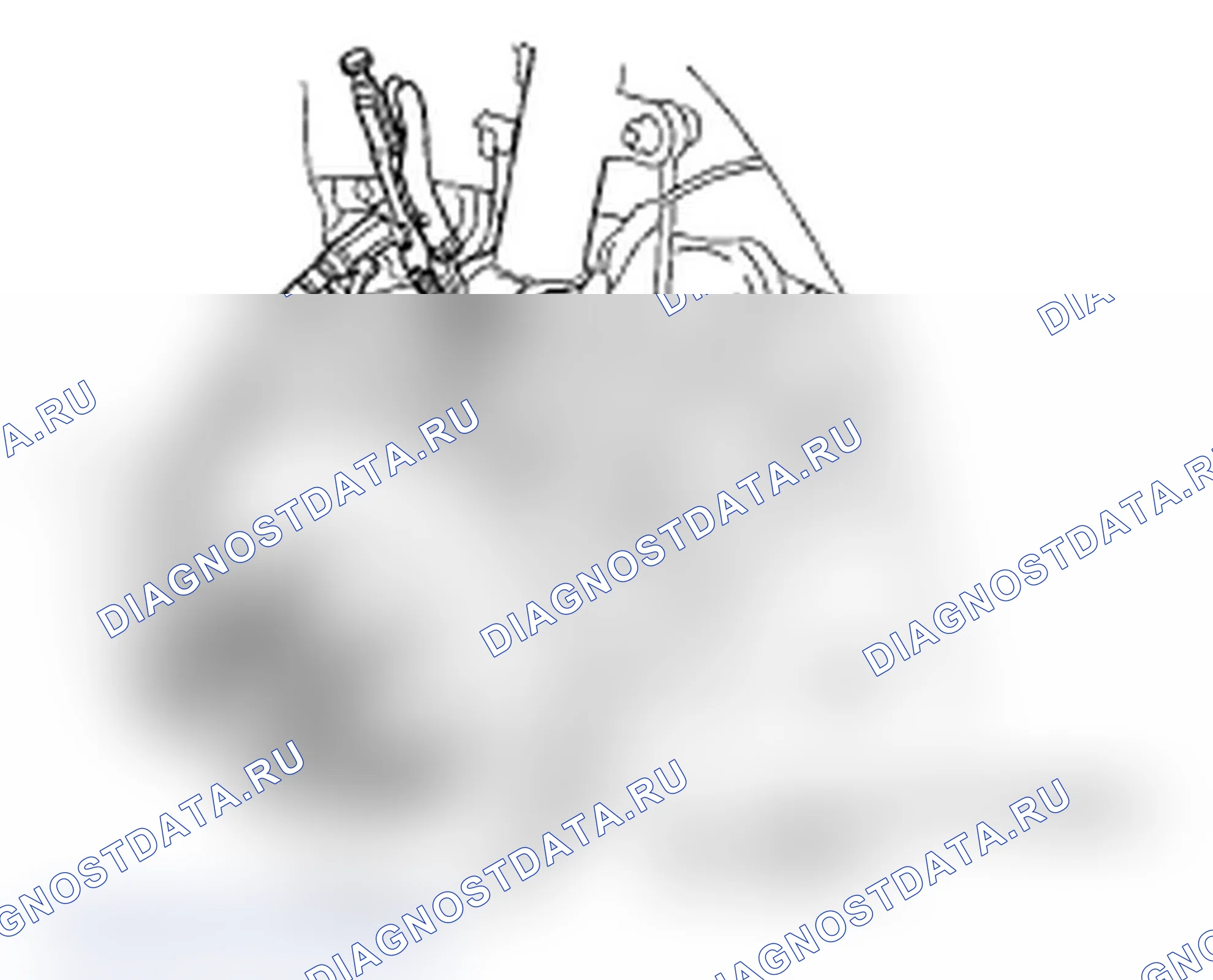 Рис. 9: Проверка люфта конца подшипника колеса. Acura MDX II