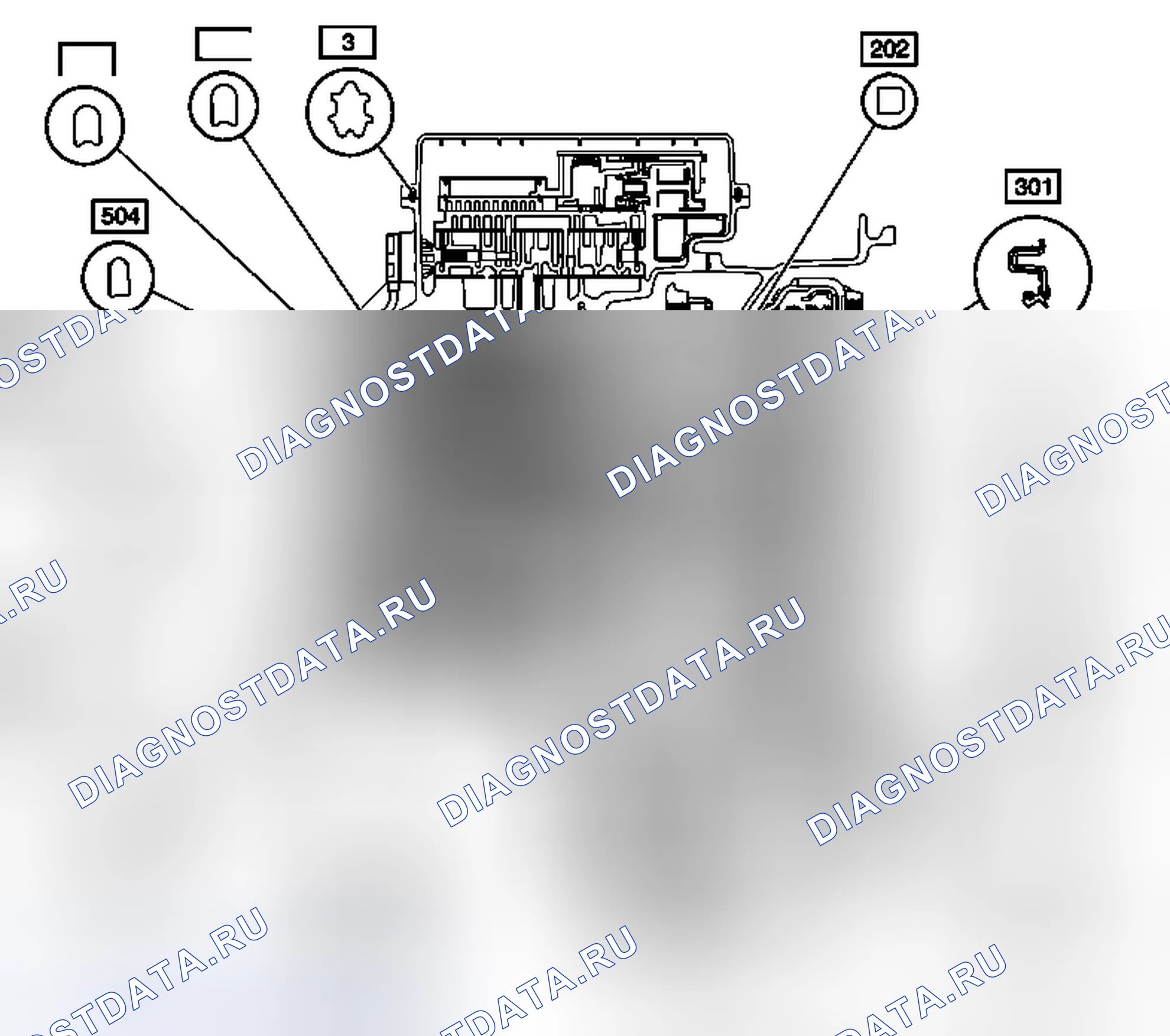 Рис. 55: Комплект уплотнения A/Trans (Gen 1) 24251353 (1 из 2). Chevrolet Orlando I