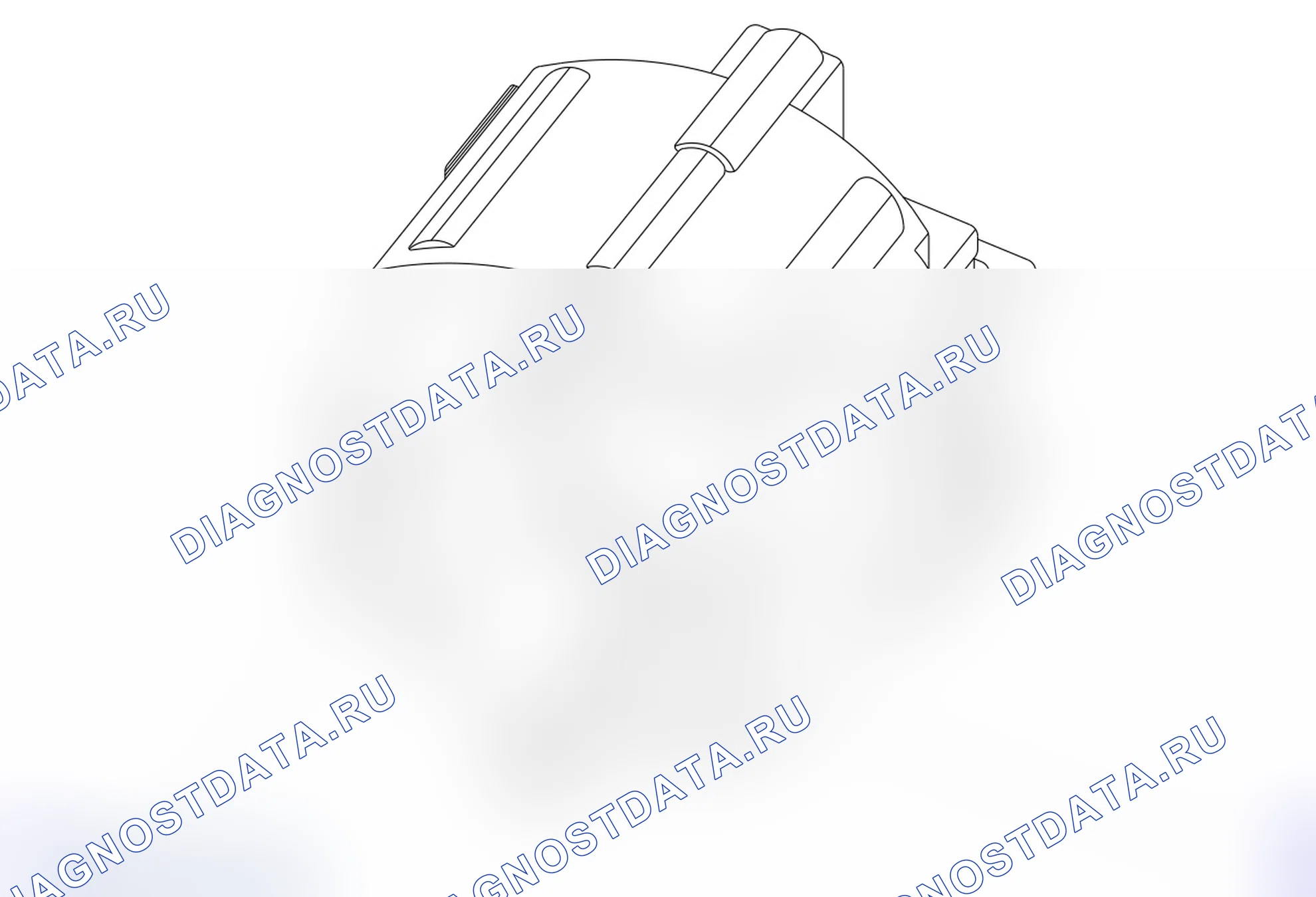 Распиновка разъёма E1_E119L. Opel Astra H