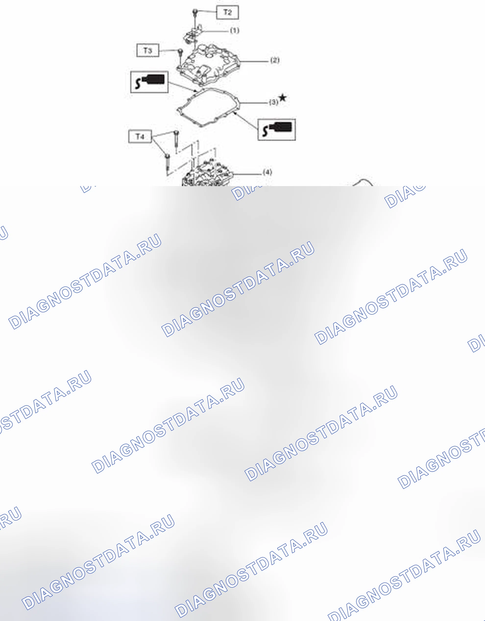 Рис. 578: КОРПУС РЕГУЛИРУЮЩЕГО КЛАПАНА. Subaru Outback BR рестайлинг