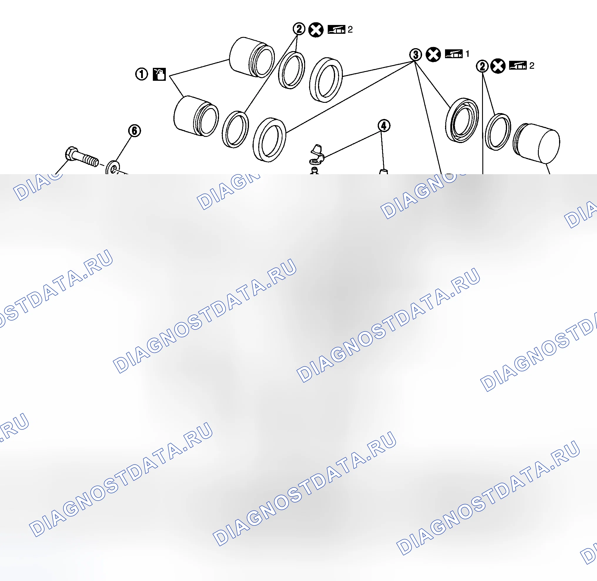 Рис. 92: С суппортами BREMBO. Honda Logo I