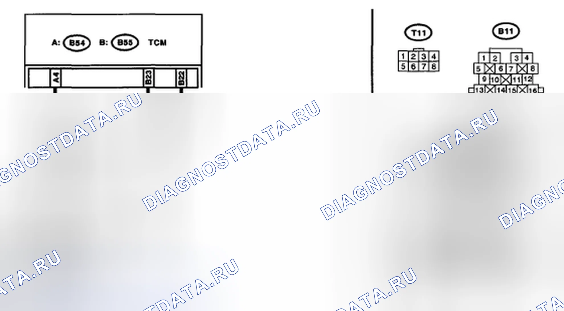 Рис. 711: электросхема. Subaru Outback BP рестайлинг