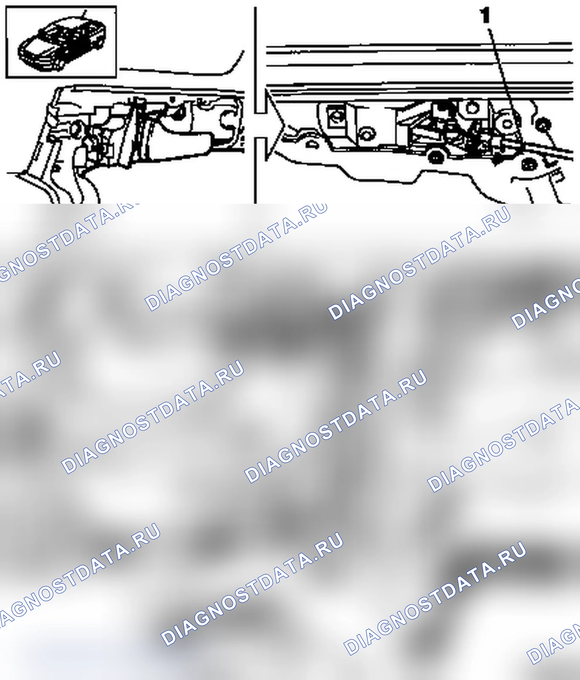 Снятие и установка внутренней обшивки передней двери (модель F67). Opel Astra G
