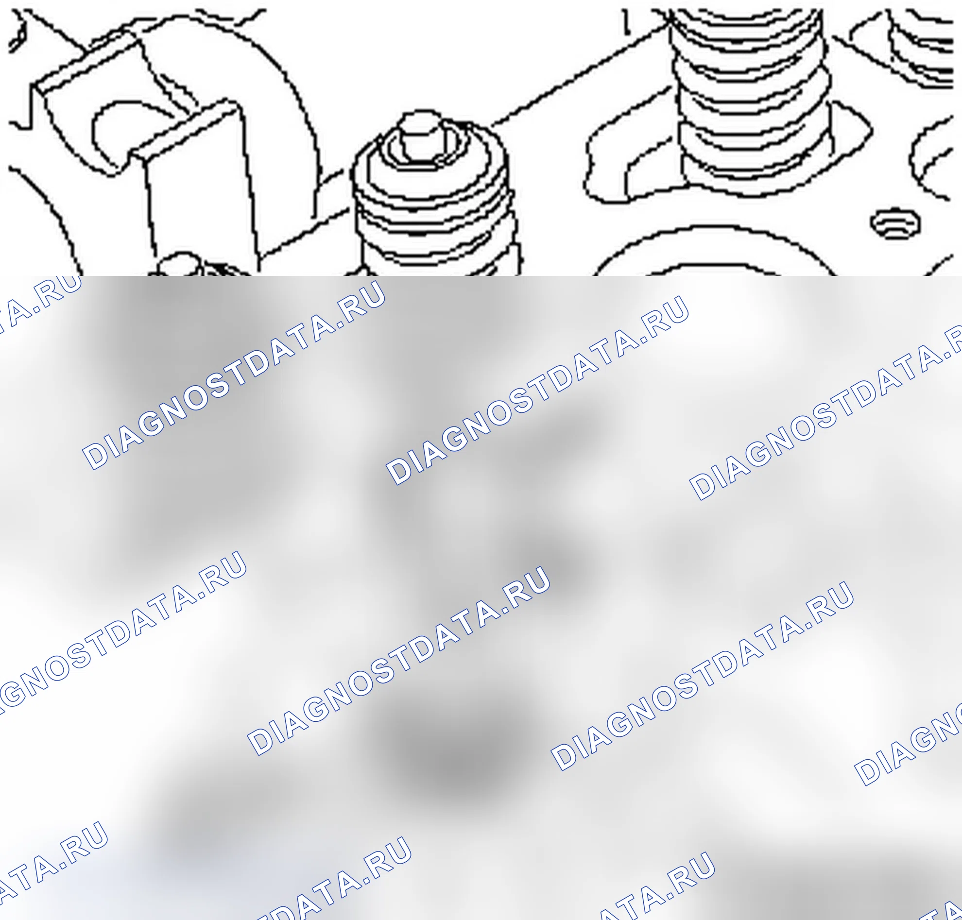 Сальники, шток клапана, замена (G9T 720, G9T 722). Opel Movano A