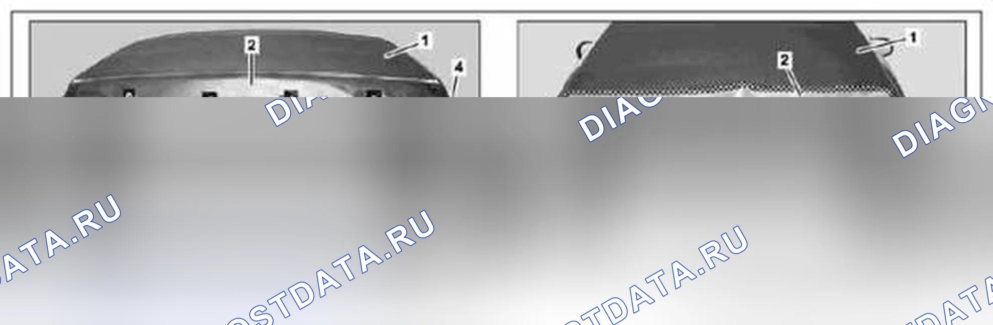 Рис. 20: Снятие / установка складного верха - AR77.30-P-1100MCU. Kia Soul I