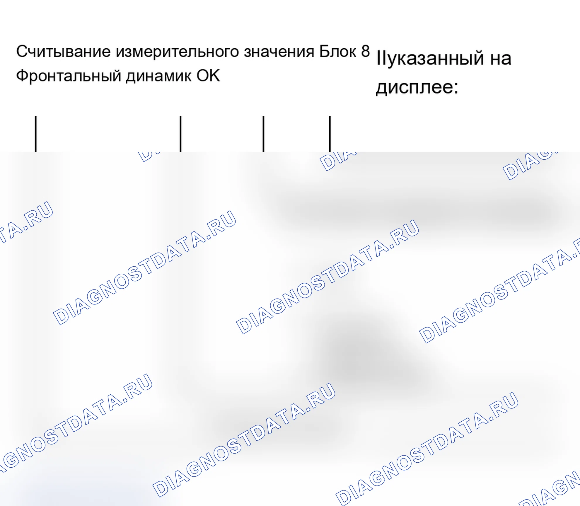 Рис. 132: Дисплейная группа 008. Audi A6 C5 рестайлинг