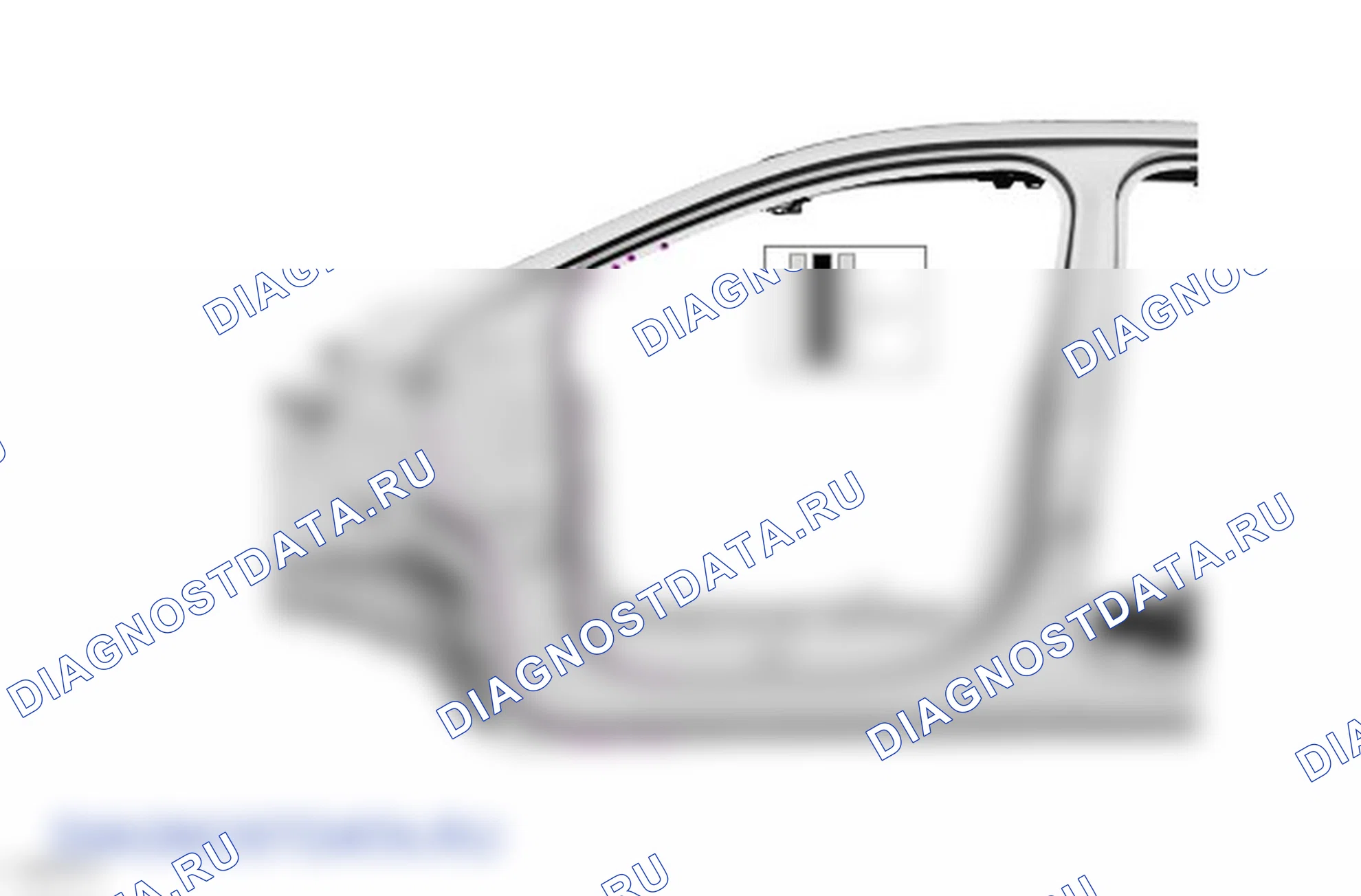 Секция наружной панели стойки А и армирование: описание и работа. Ford Galaxy III