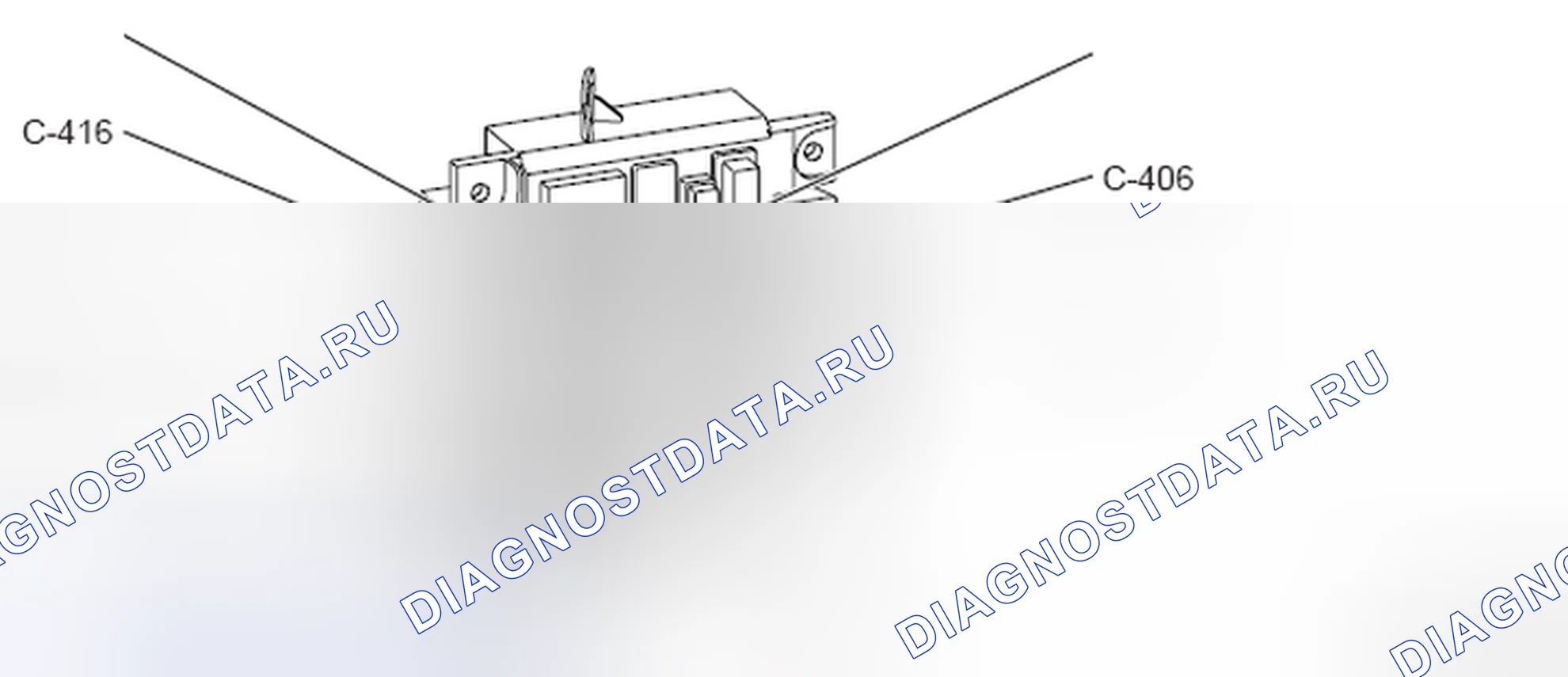 Рис. 359: ПРОВЕРКА НАПРЯЖЕНИЯ НА КЛЕММАХ. Mercedes-Benz CLA-класс C117/X117 рестайлинг