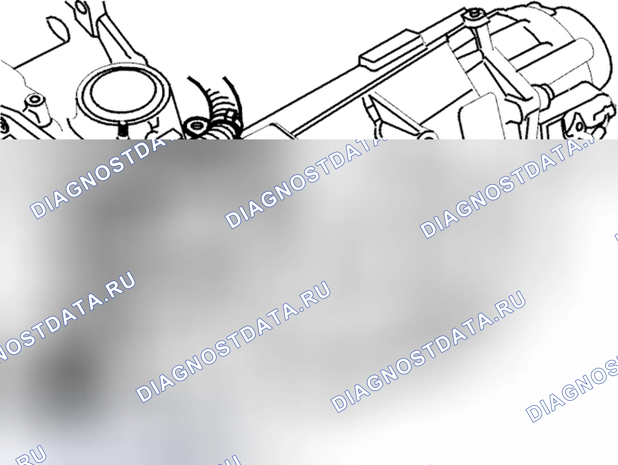 Рис. 1769: Подготовительные работы. Volvo S80 I рестайлинг