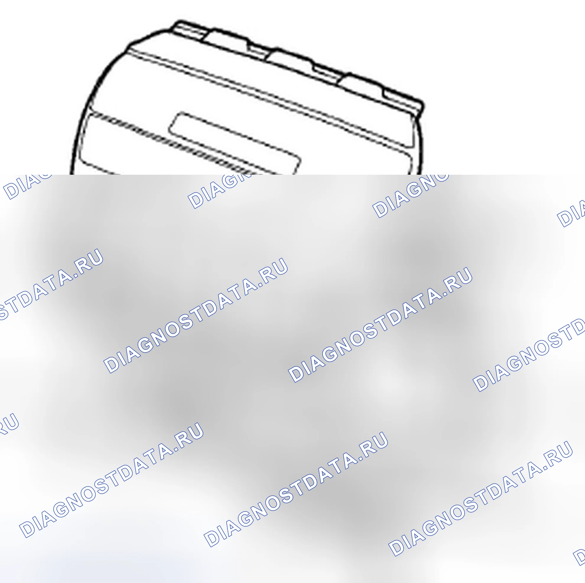 Рис. 2: Демонтаж. Honda Pilot II
