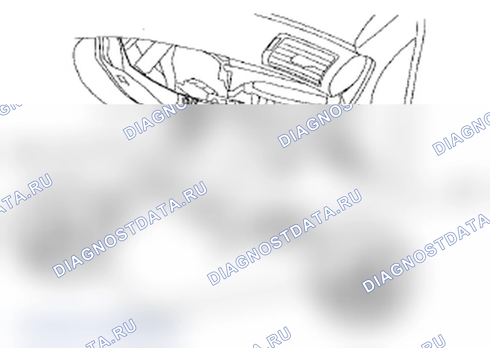 Рис. 122: Демонтаж/монтаж воздуходувного агрегата. Acura RL II рестайлинг