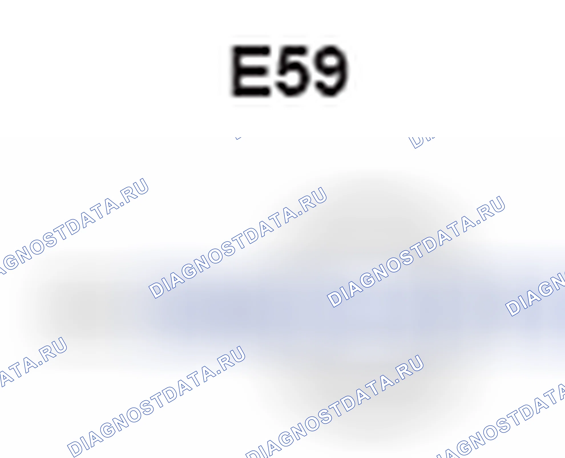 Рис. 320: Вид с торца разъема генератора (E59). Lexus GS III