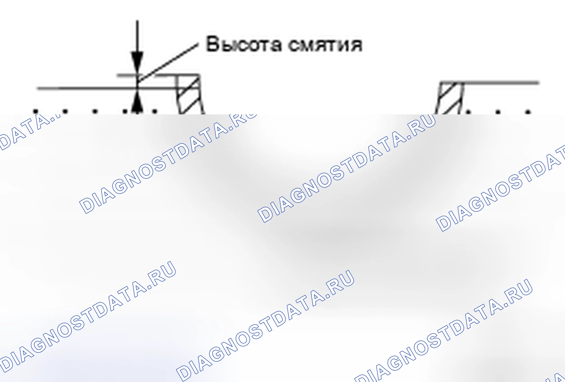 Рис. 202: ВЫСОТА СМЯТИЯ ШАТУННОГО ПОДШИПНИКА. Honda Today I