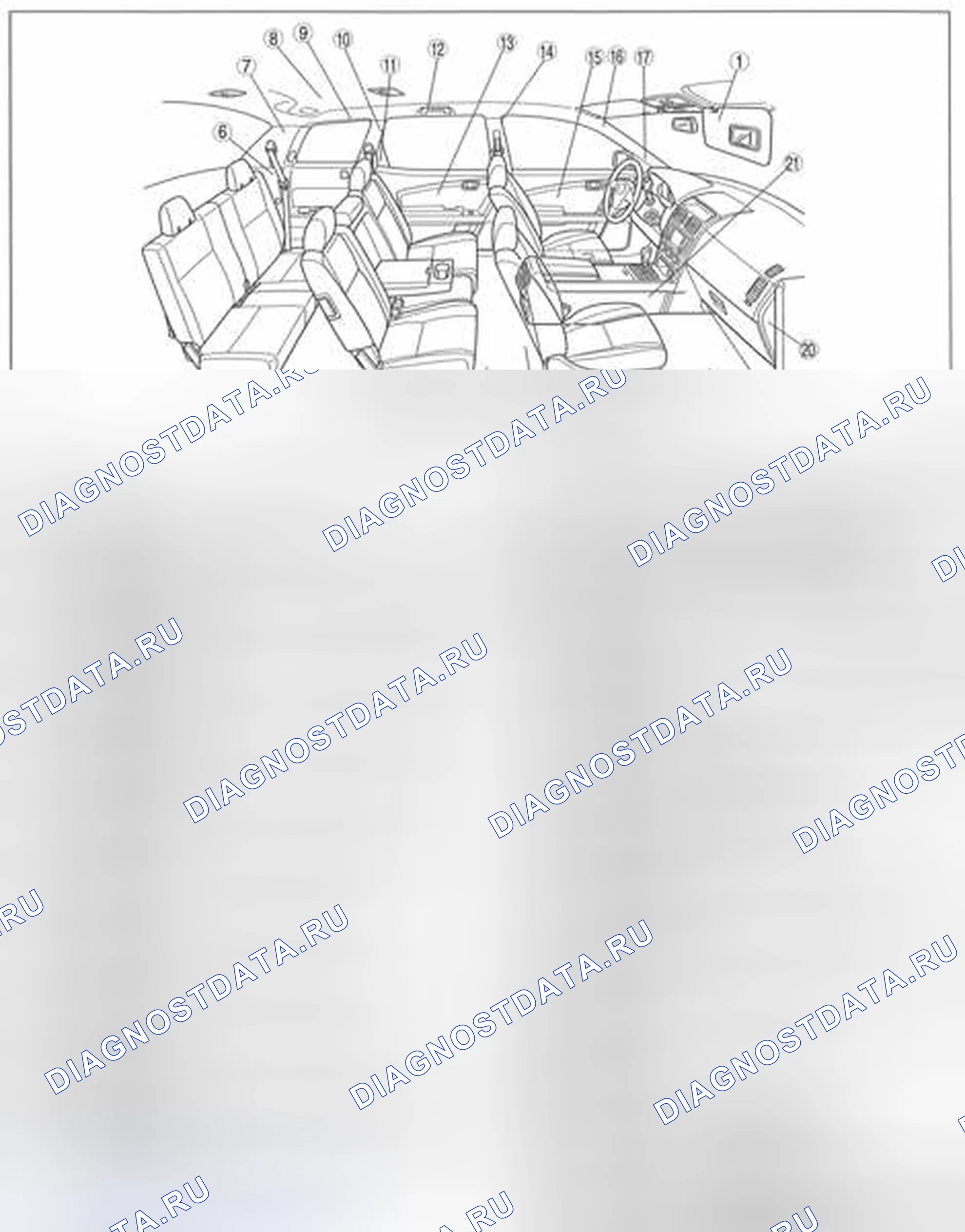 Рис. 2. Mazda CX-9 I рестайлинг