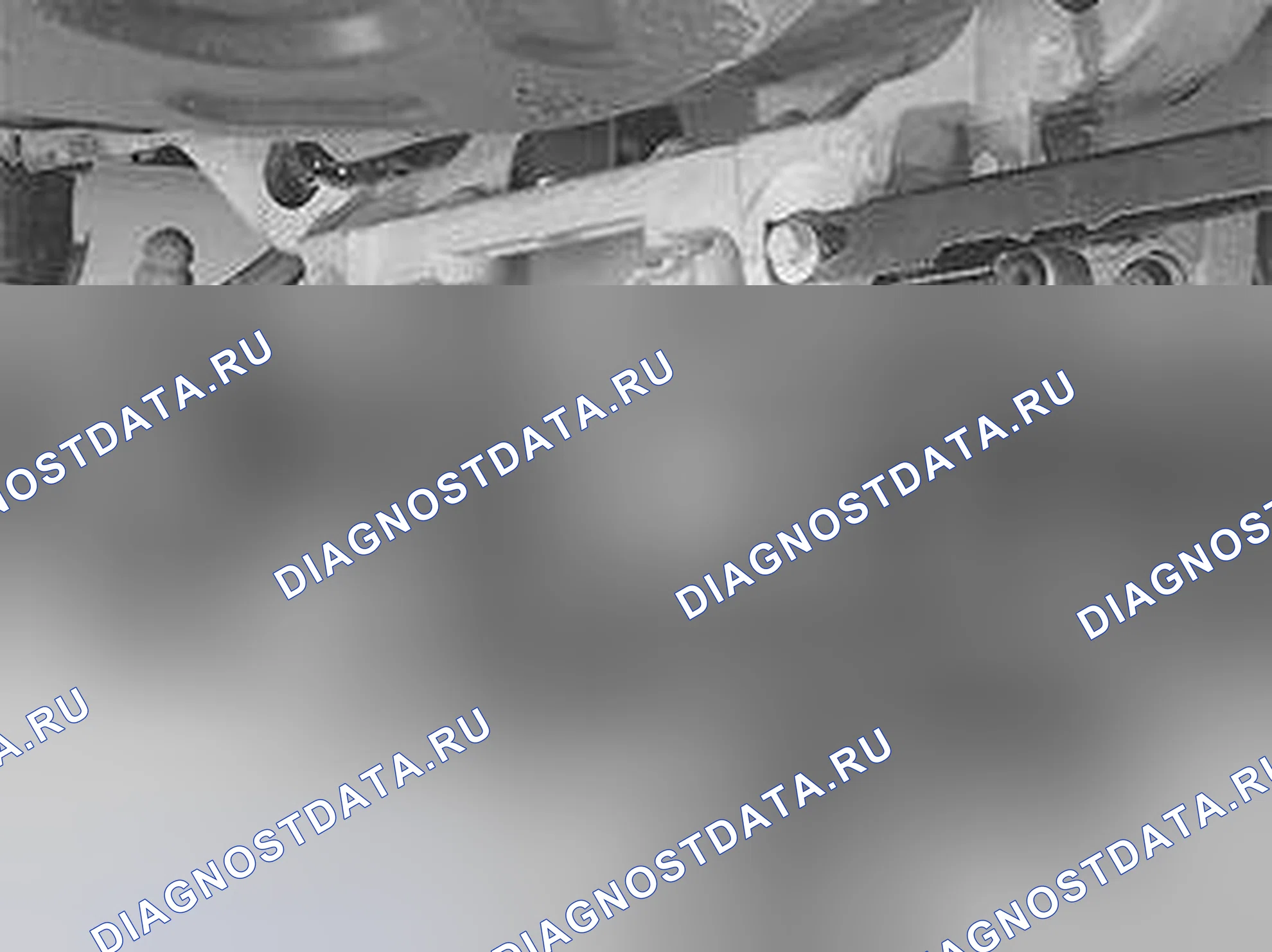Рис. 276: Опускание корпуса главной передачи. Volvo V70 II