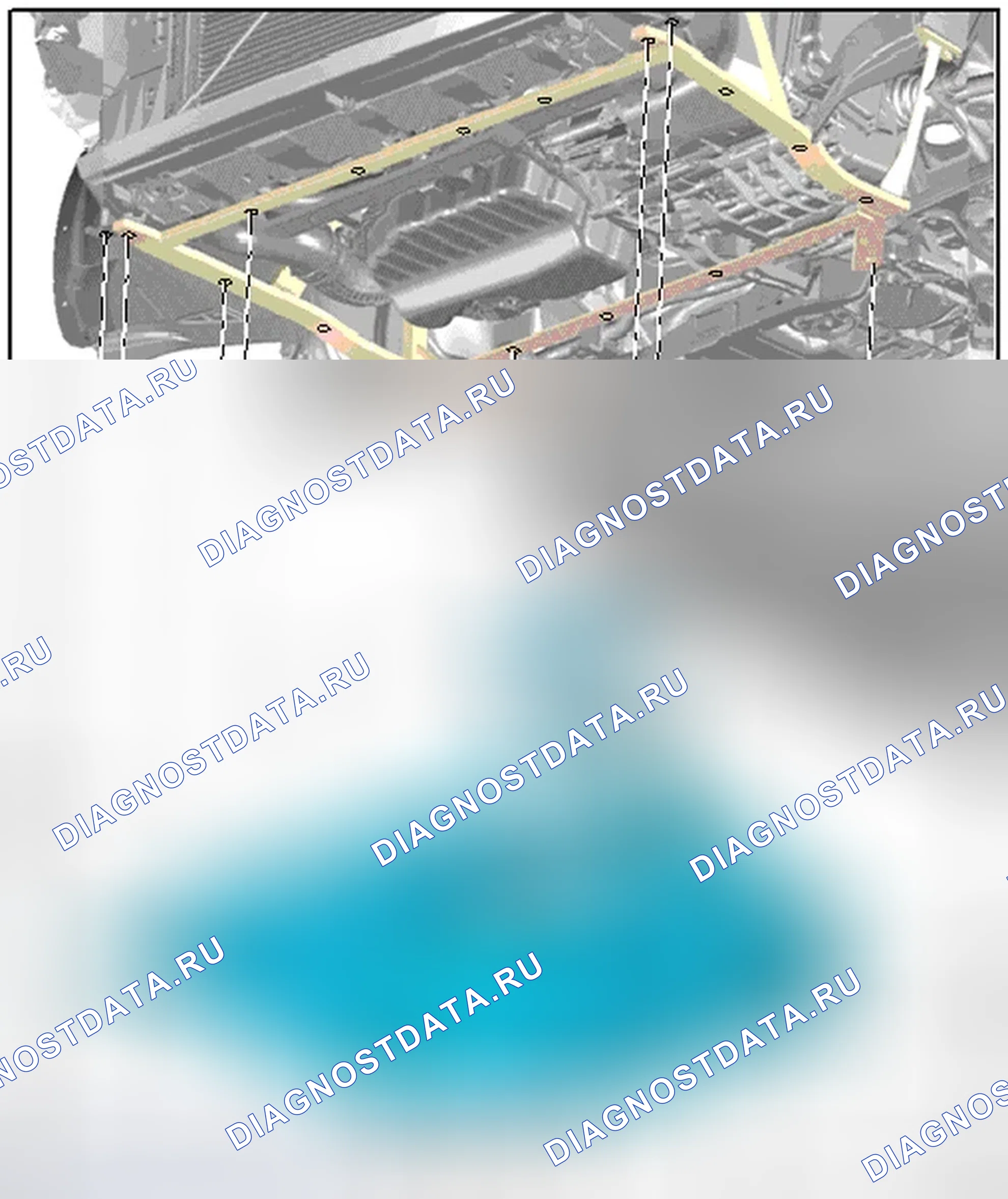 Рис. 35: ШУМОИЗОЛЯЦИЯ, AUDI A3 CABRIOLET, СНЯТИЕ И УСТАНОВКА. Audi A3 8P рестайлинг