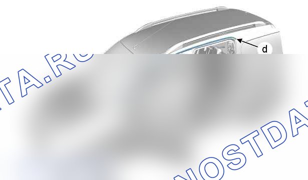 Снятие - Установка: уплотнители дверных проемов — c4cm1nmd. Peugeot Partner II