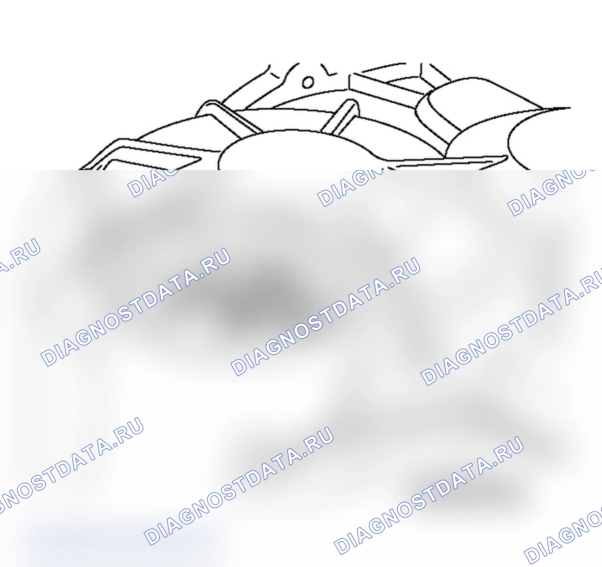 Рис. 70: <<B>> УДАЛЕНИЕ КОРПУСА трансмиссия. Mitsubishi Lancer Ralliart IX рестайлинг