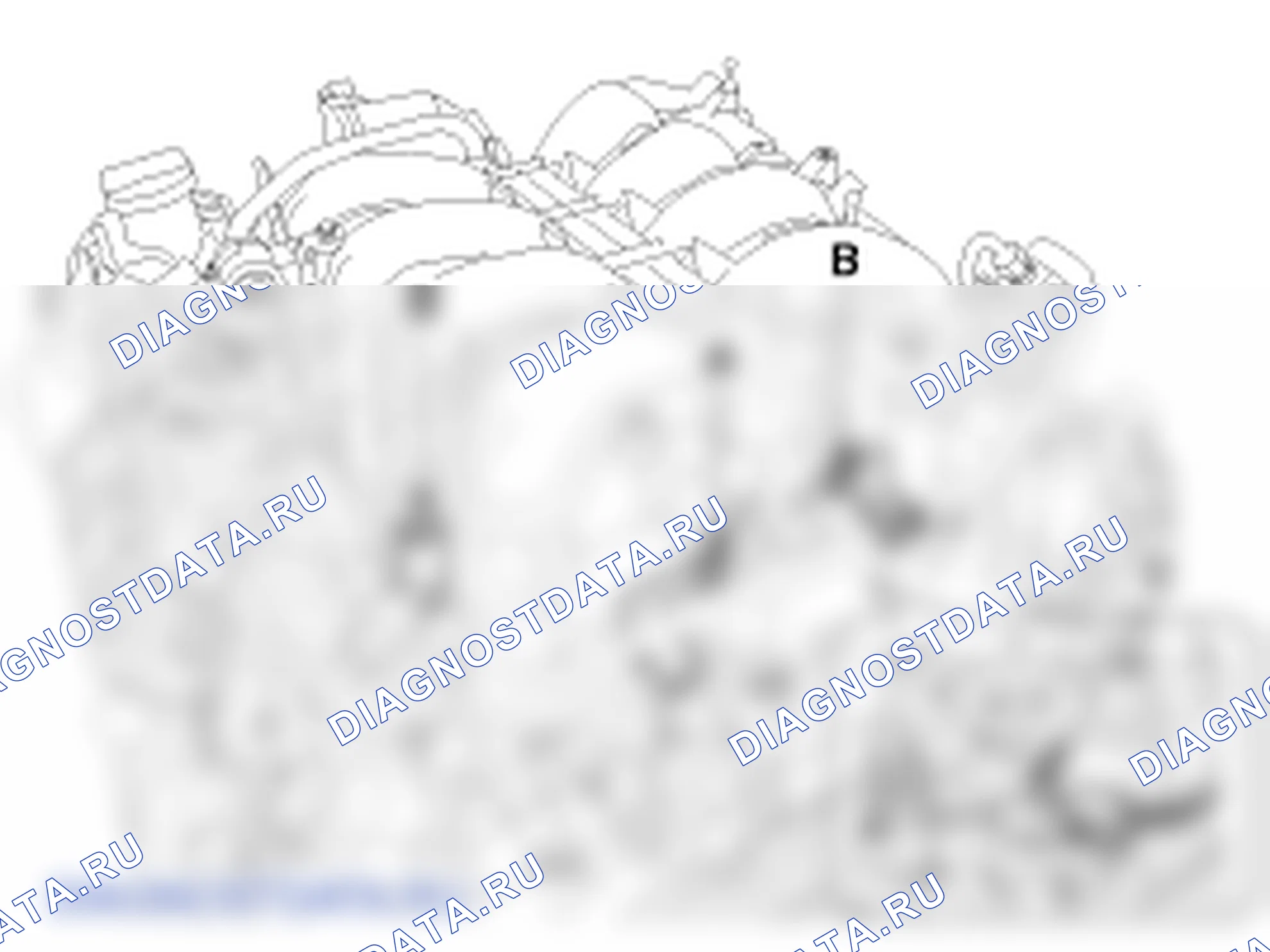 Снятие впускного коллектора. Hyundai Genesis(Bh)-U.S. I