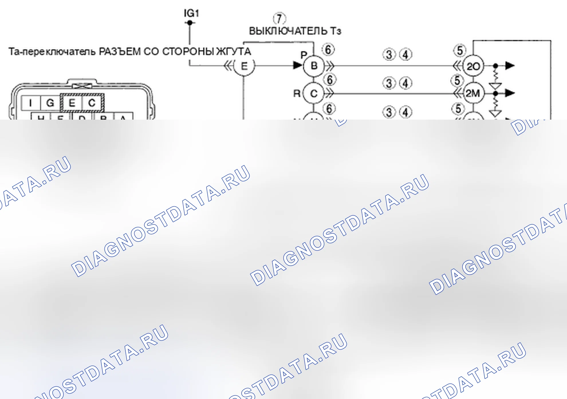 Рис. 514: расшифровка кода ошибки P0707 [хтагх1] SJ6A-EL. Mazda MX-5 NC рестайлинг
