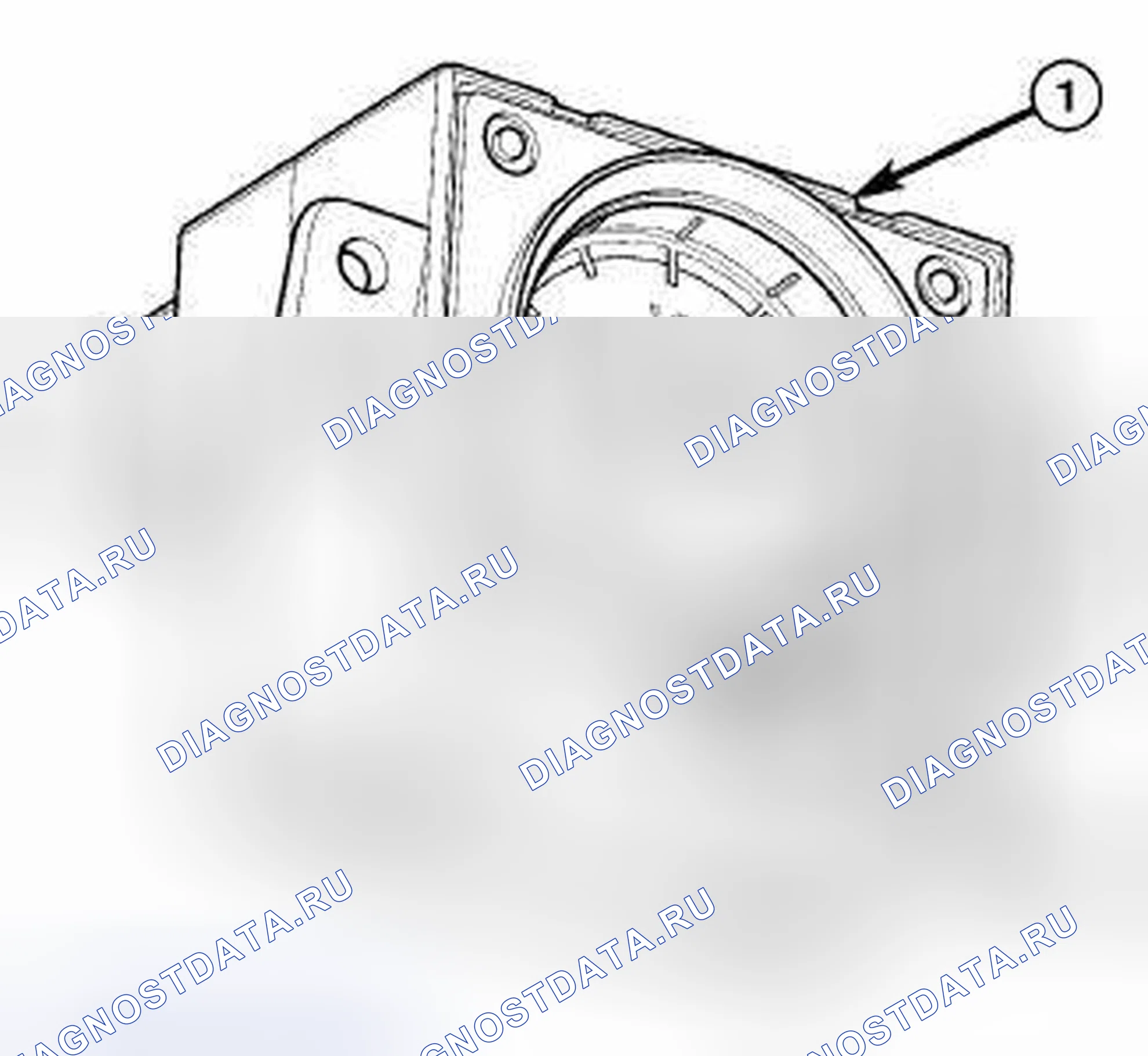 Рис. 418: ПРАВЫЙ ПРИВОД. Dodge Grand Caravan V