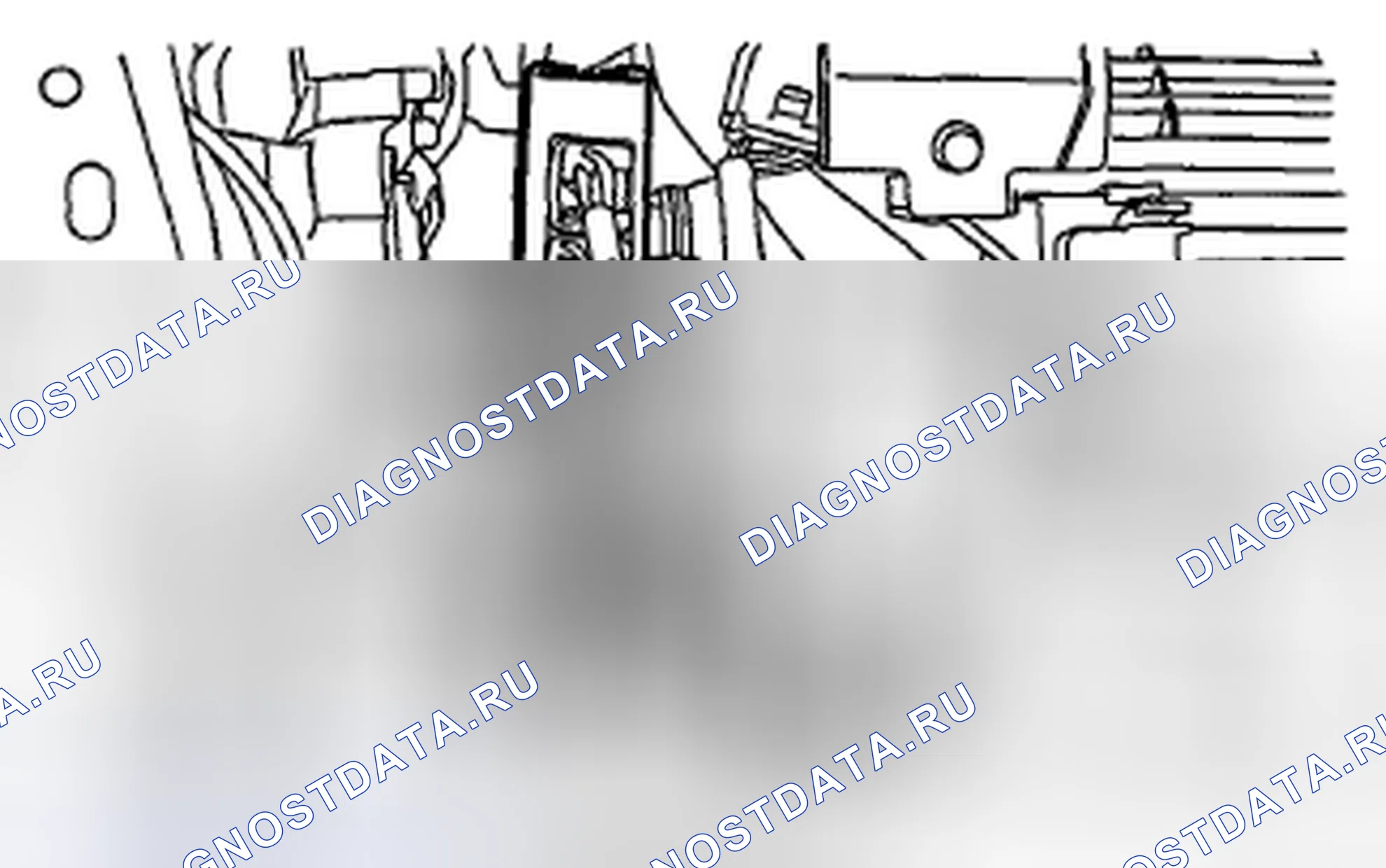 Рис. 279: ДАТЧИК ДРОССЕЛЬНОЙ ЗАСЛОНКИ (МЕТОД С ТЕСТЕРОМ ЦЕПИ). Subaru Legacy BM/BR