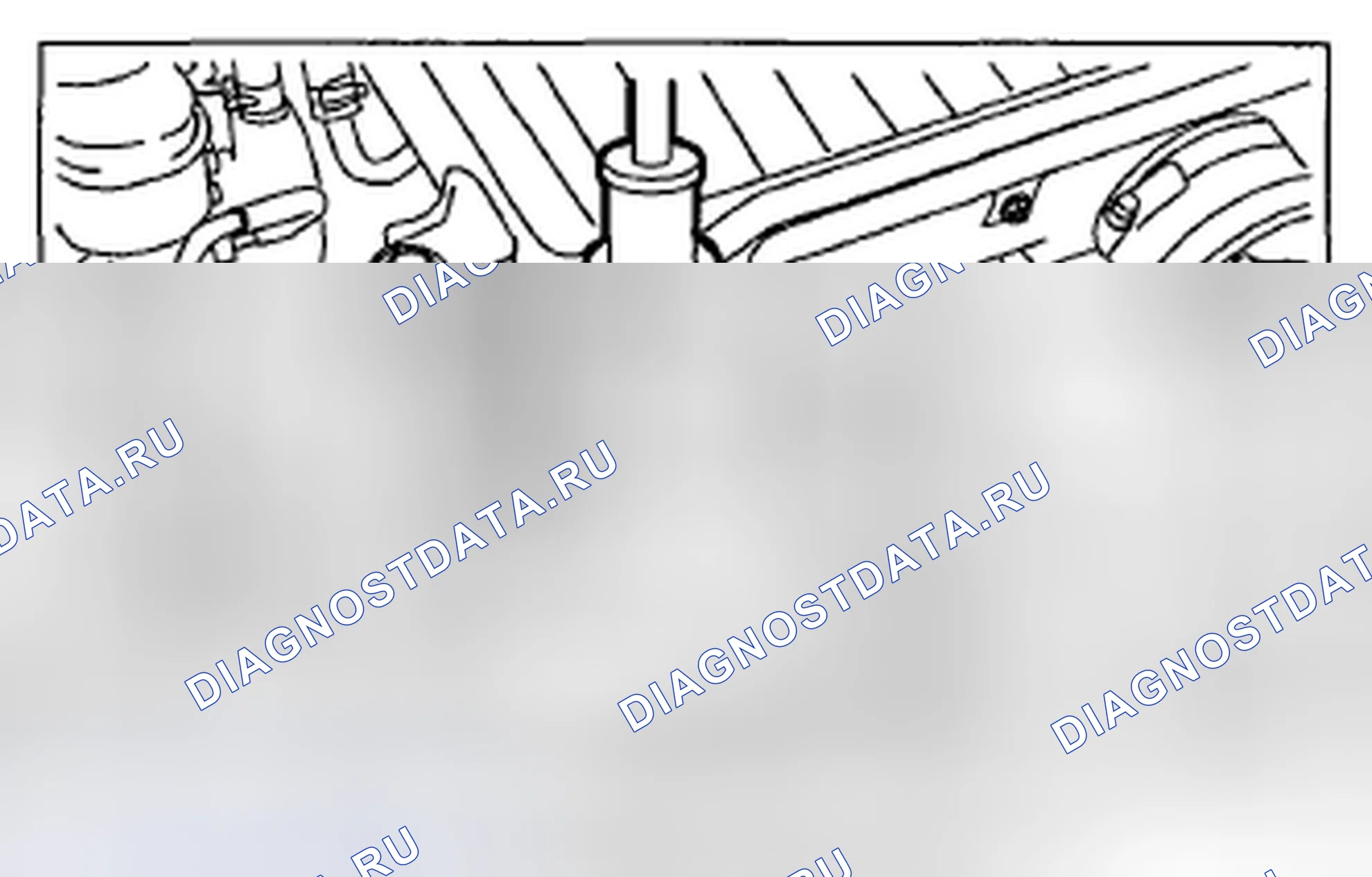 Рис. 28: ПРОВЕРКА подъёма и домкратных точки — общей информации. Subaru Impreza WRX GE рестайлинг