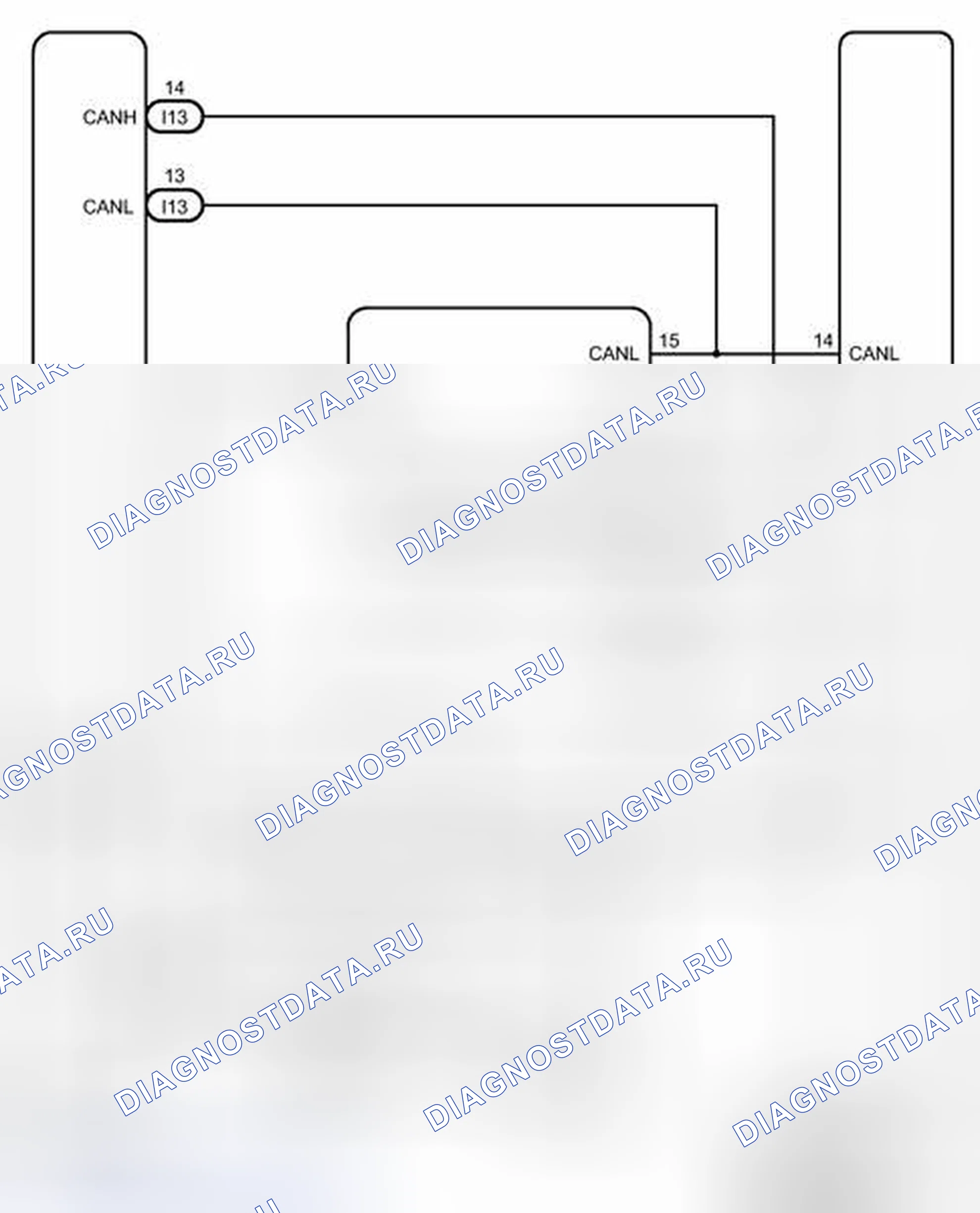 Рис. 65: электросхема. Toyota Camry XV50