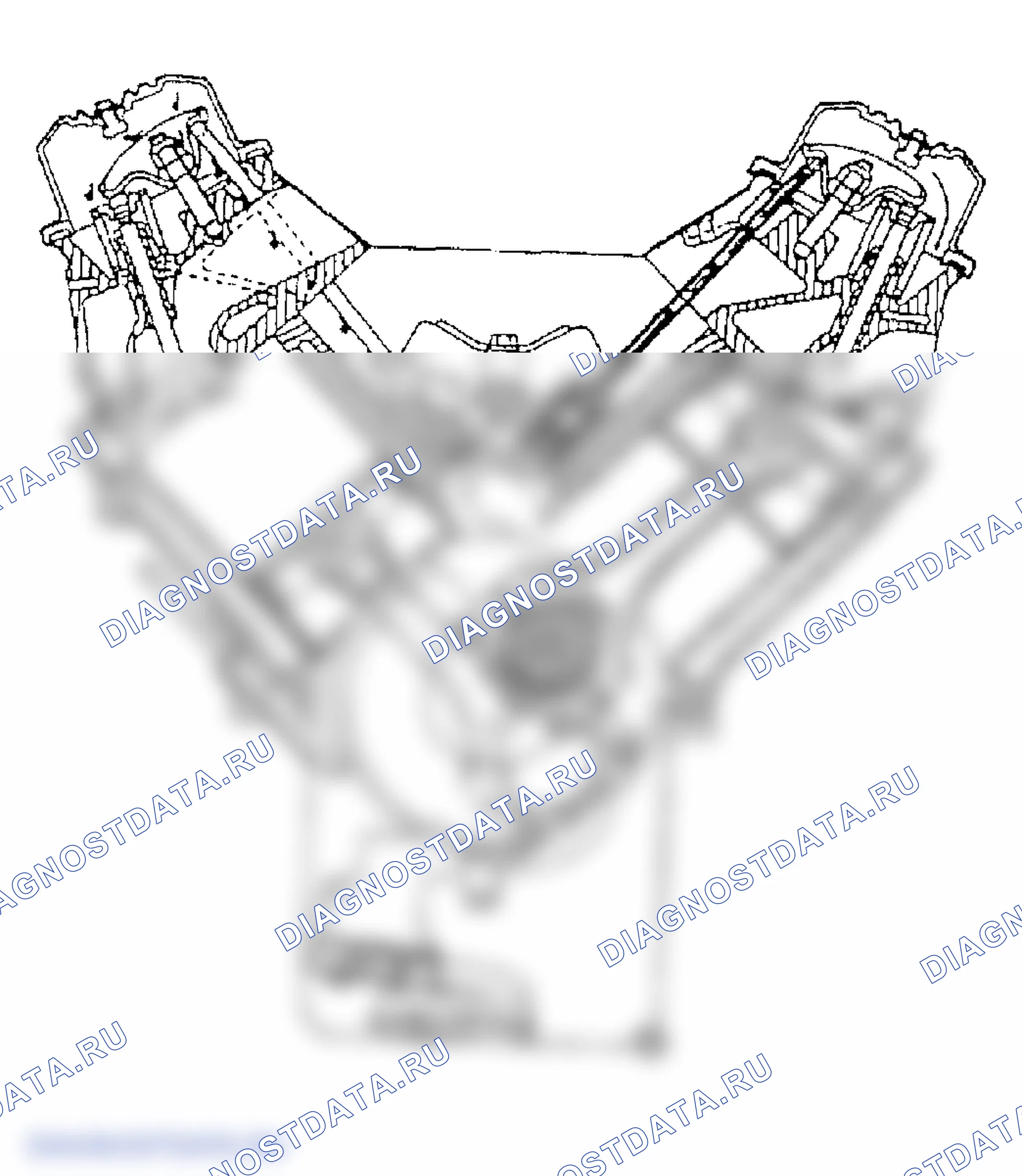 Рис. 304: Вид спереди. GMC Yukon Denali 
