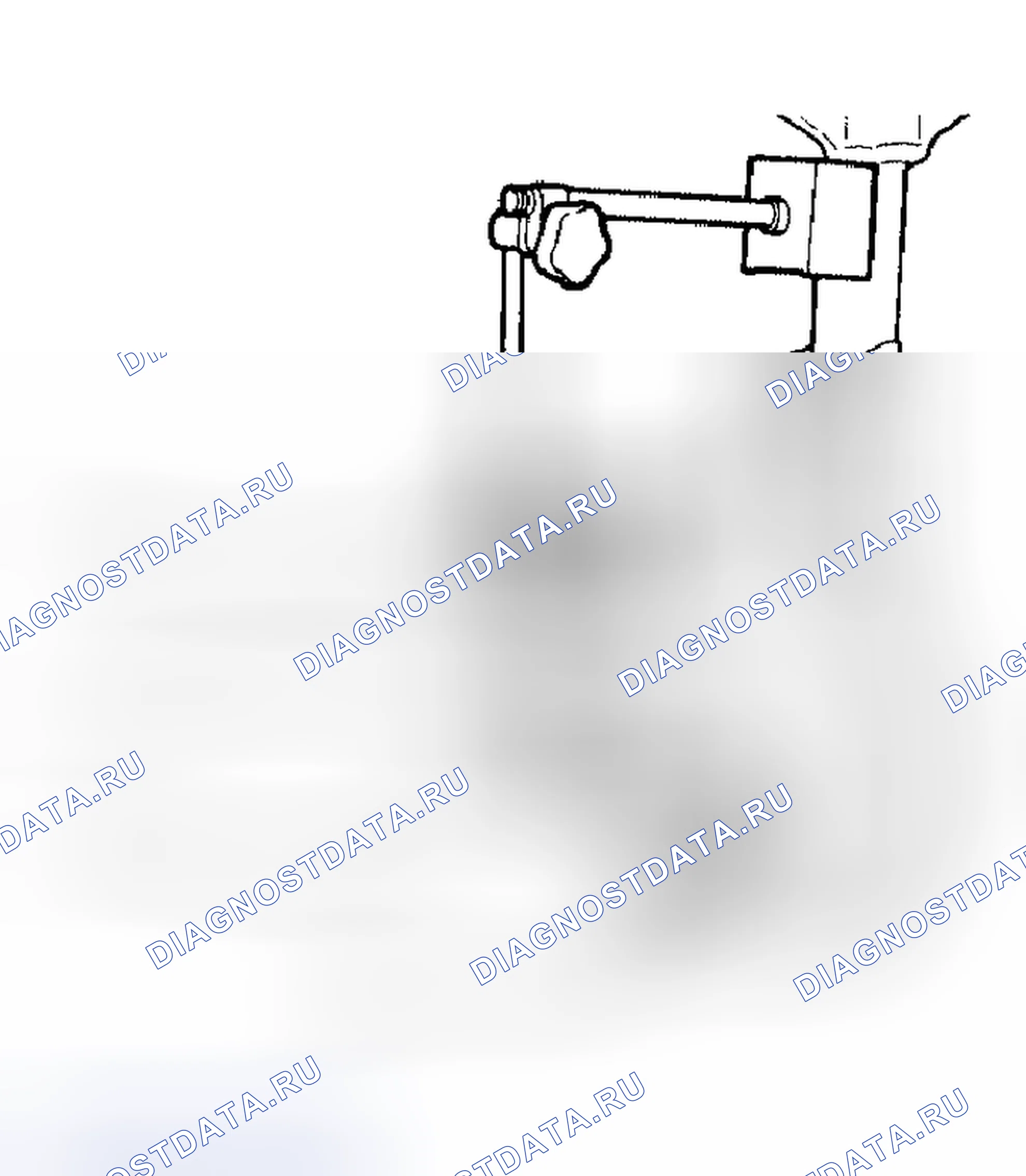 Рис. 17: Контроль биения. Nissan Altima L31 рестайлинг